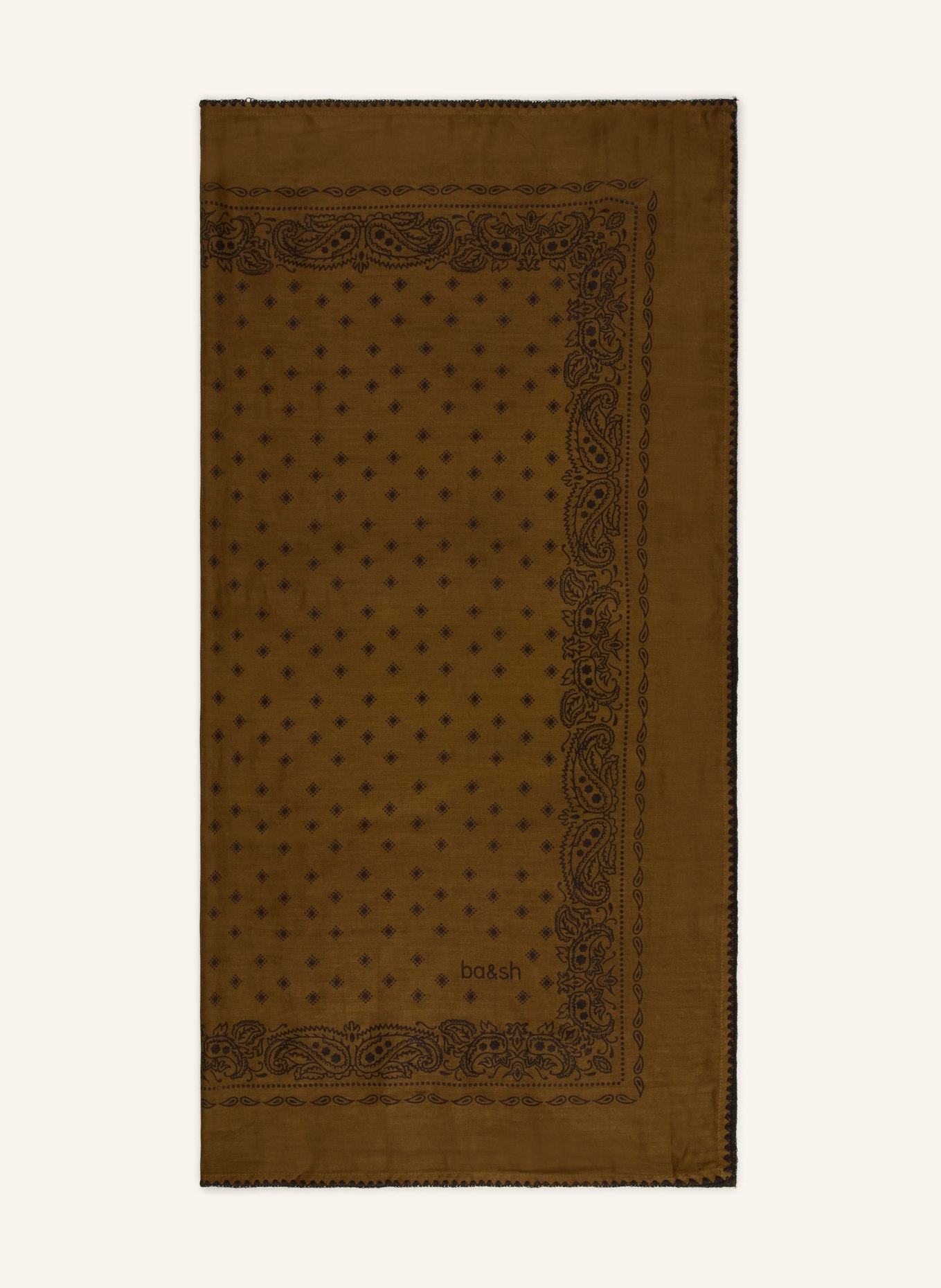ba&sh Tuch FARY: BRAUN / SCHWARZ