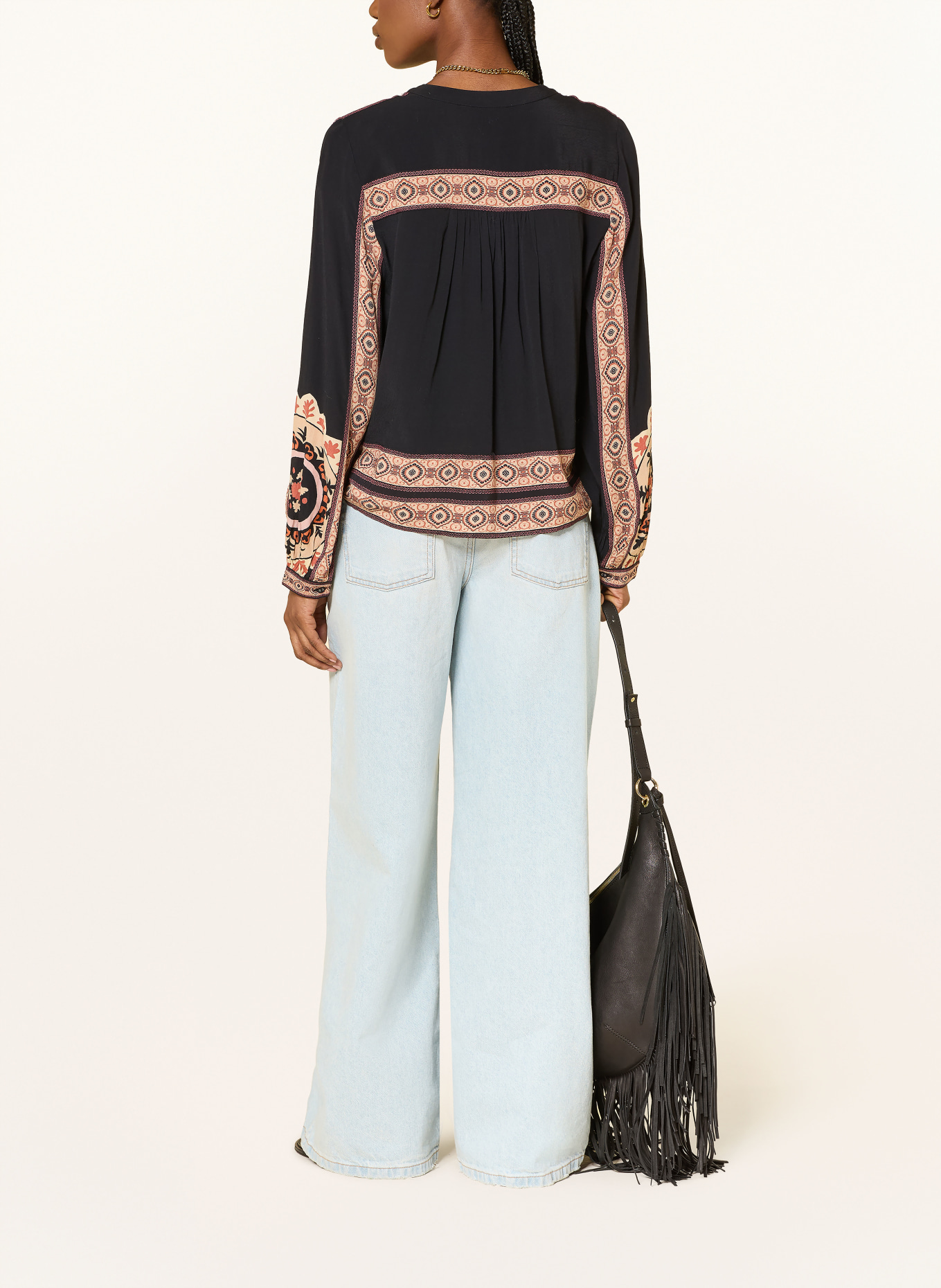 ba&sh Straight Jeans ZOEL: BLUE BLEACHBLUE