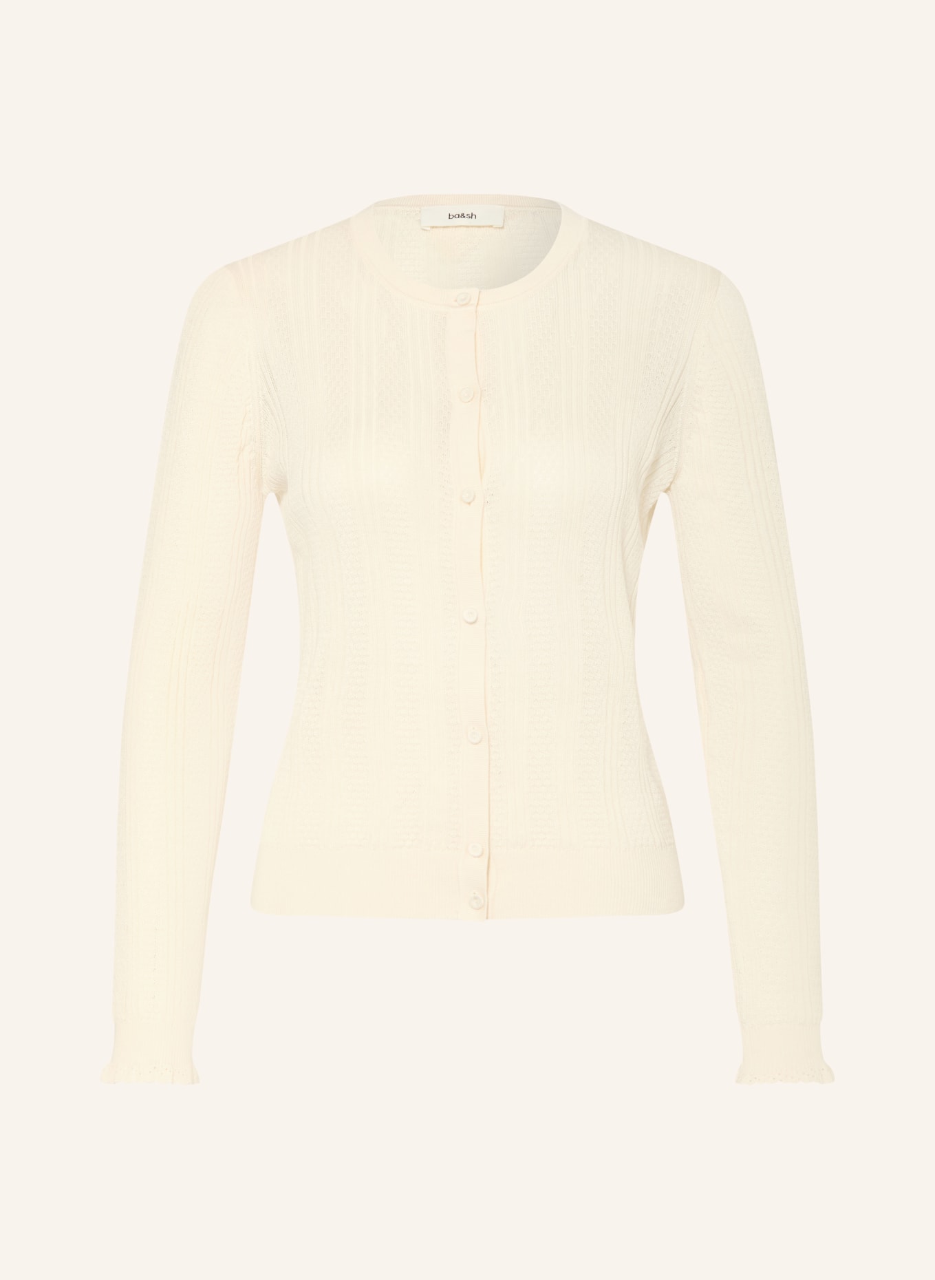 ba&sh Strickjacke VIVIANA: ECRU