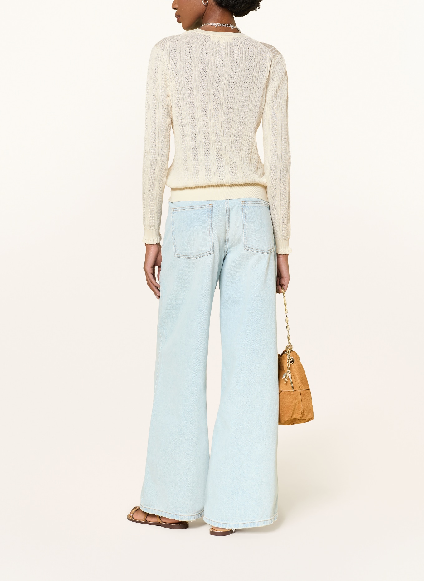 ba&sh Strickjacke VIVIANA: ECRU