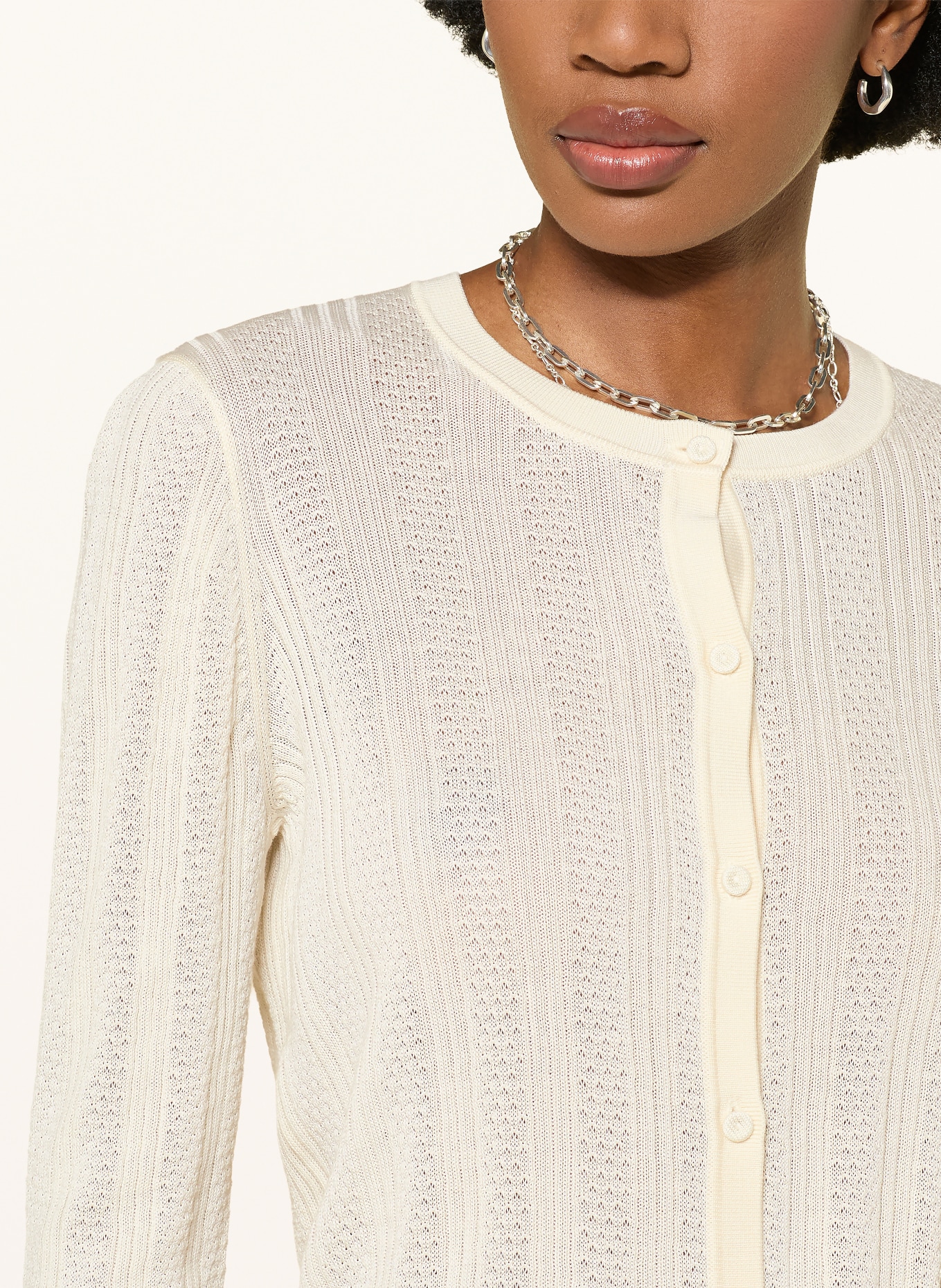 ba&sh Strickjacke VIVIANA: ECRU