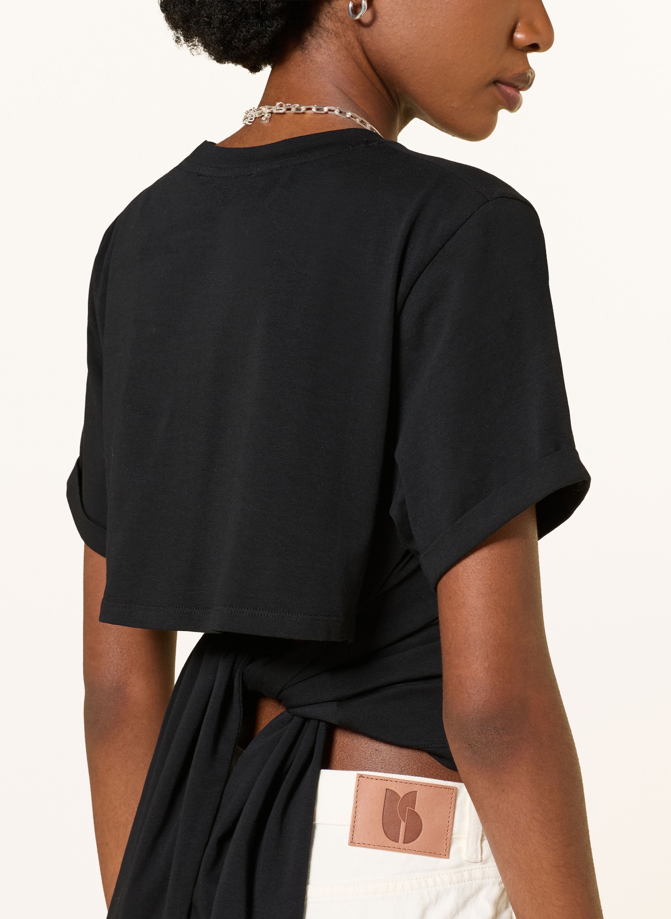 ba&sh T-Shirt BLANCA: SCHWARZ