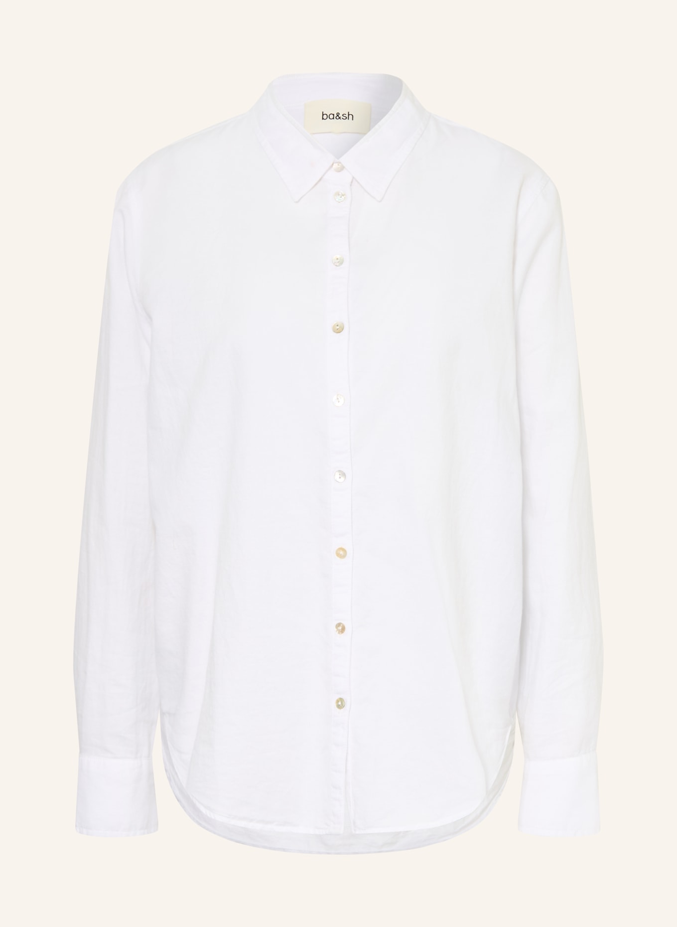 ba&sh Hemdbluse CHIREN: WEISS