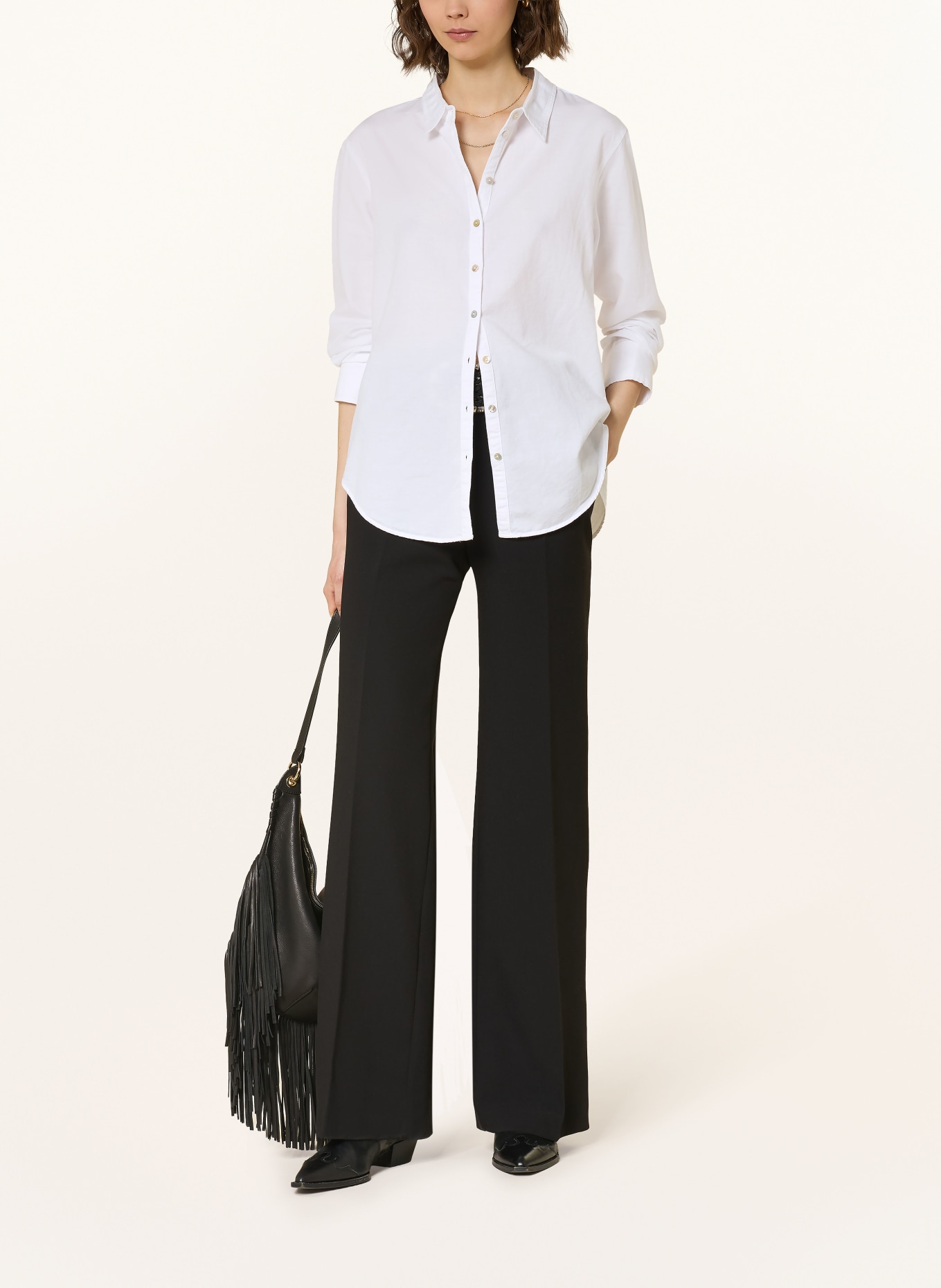 ba&sh Hemdbluse CHIREN: WEISS