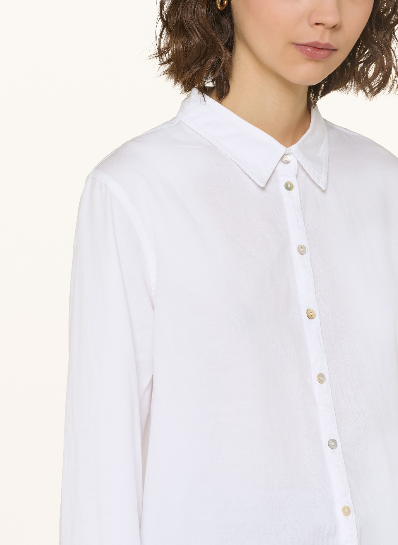 ba&sh Hemdbluse CHIREN: WEISS