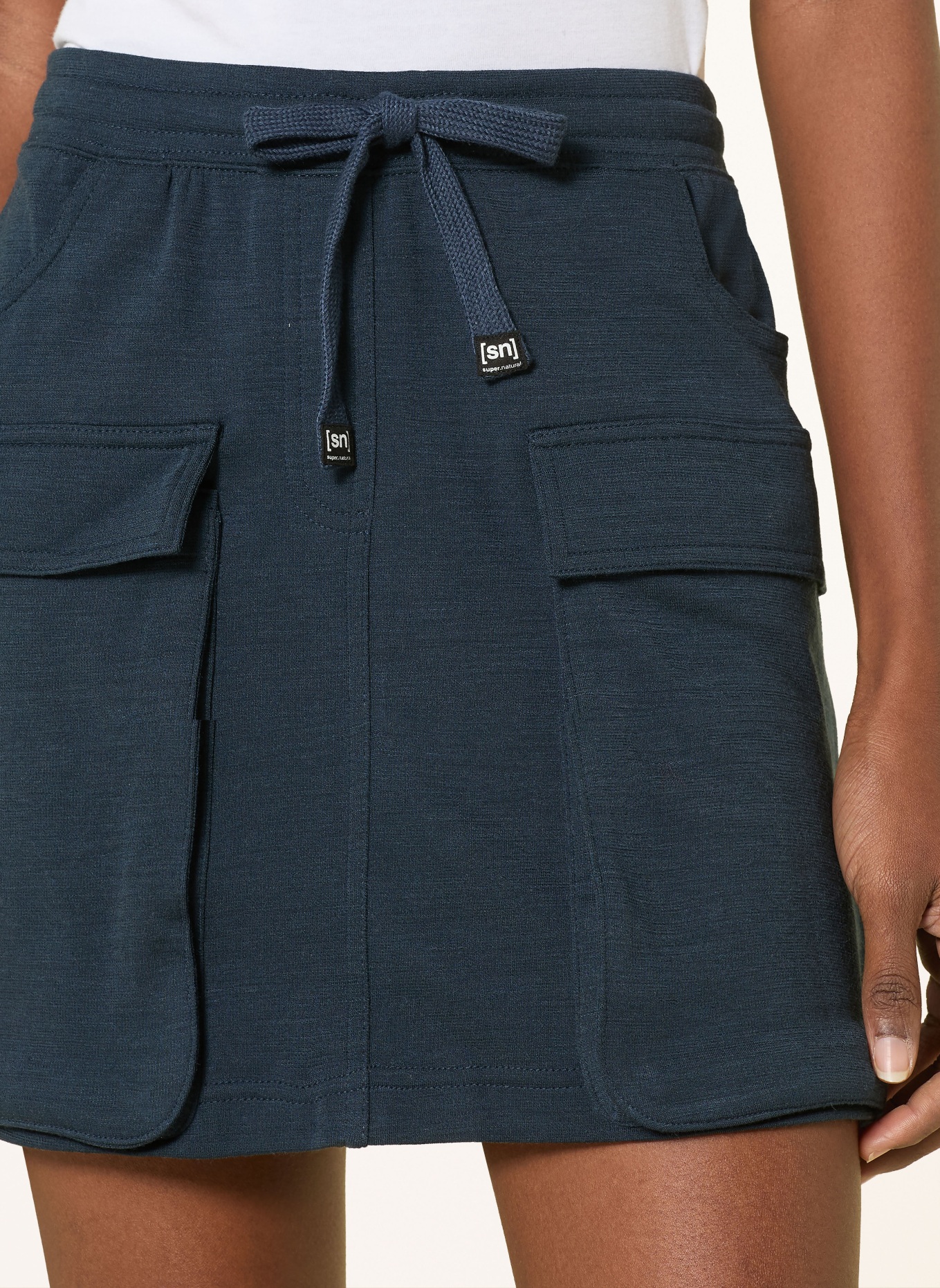 super.natural Rock met merinowol: DONKERBLAUW