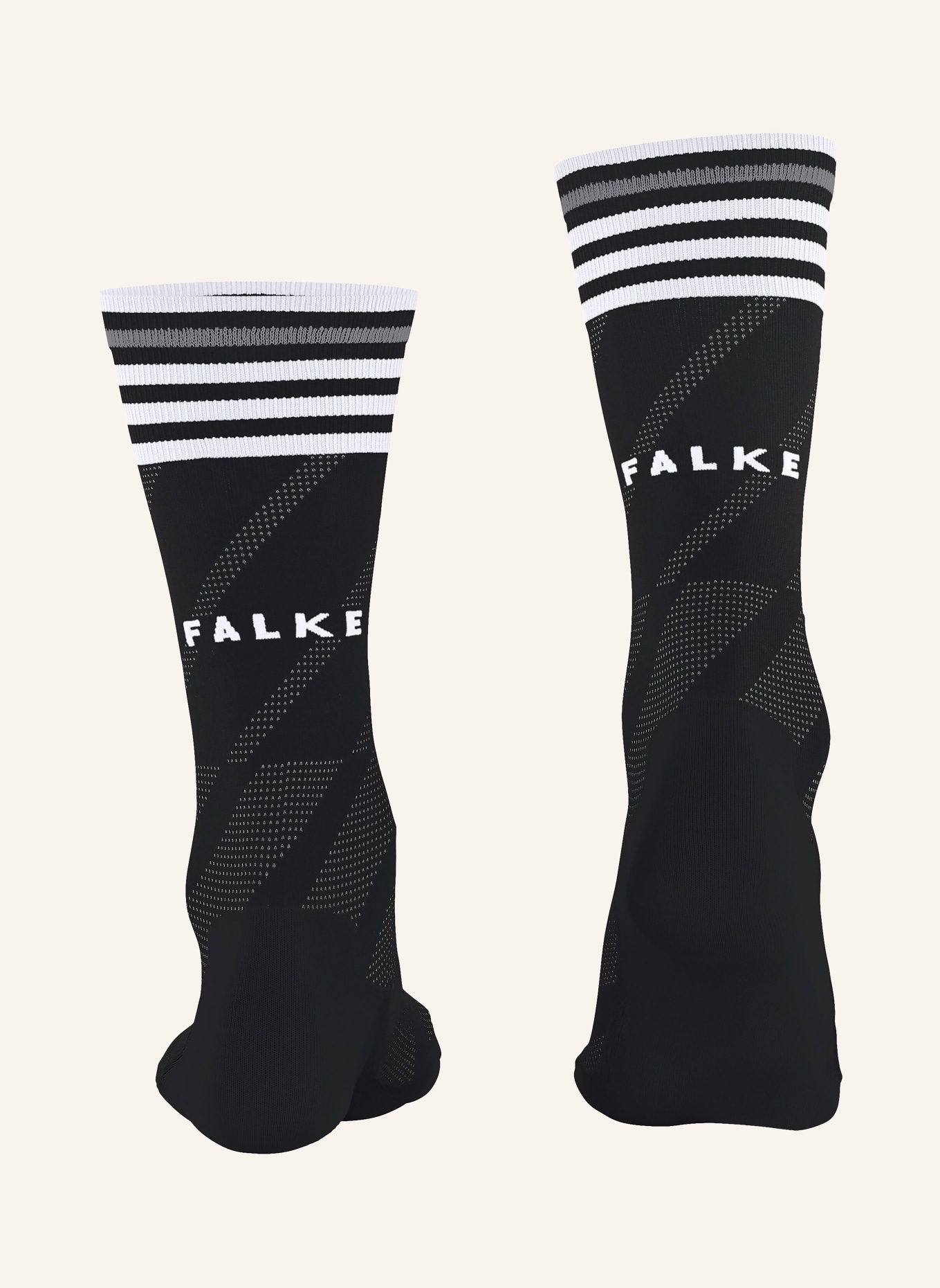 FALKE Chaussettes de course RU ULTRALIGHT: 3002 BLACK