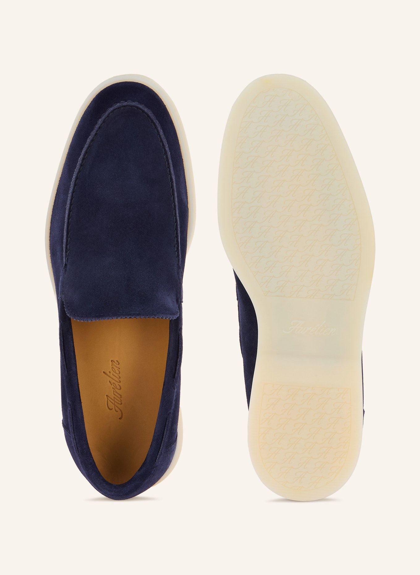 Aurélien loafer: DONKERBLAUW