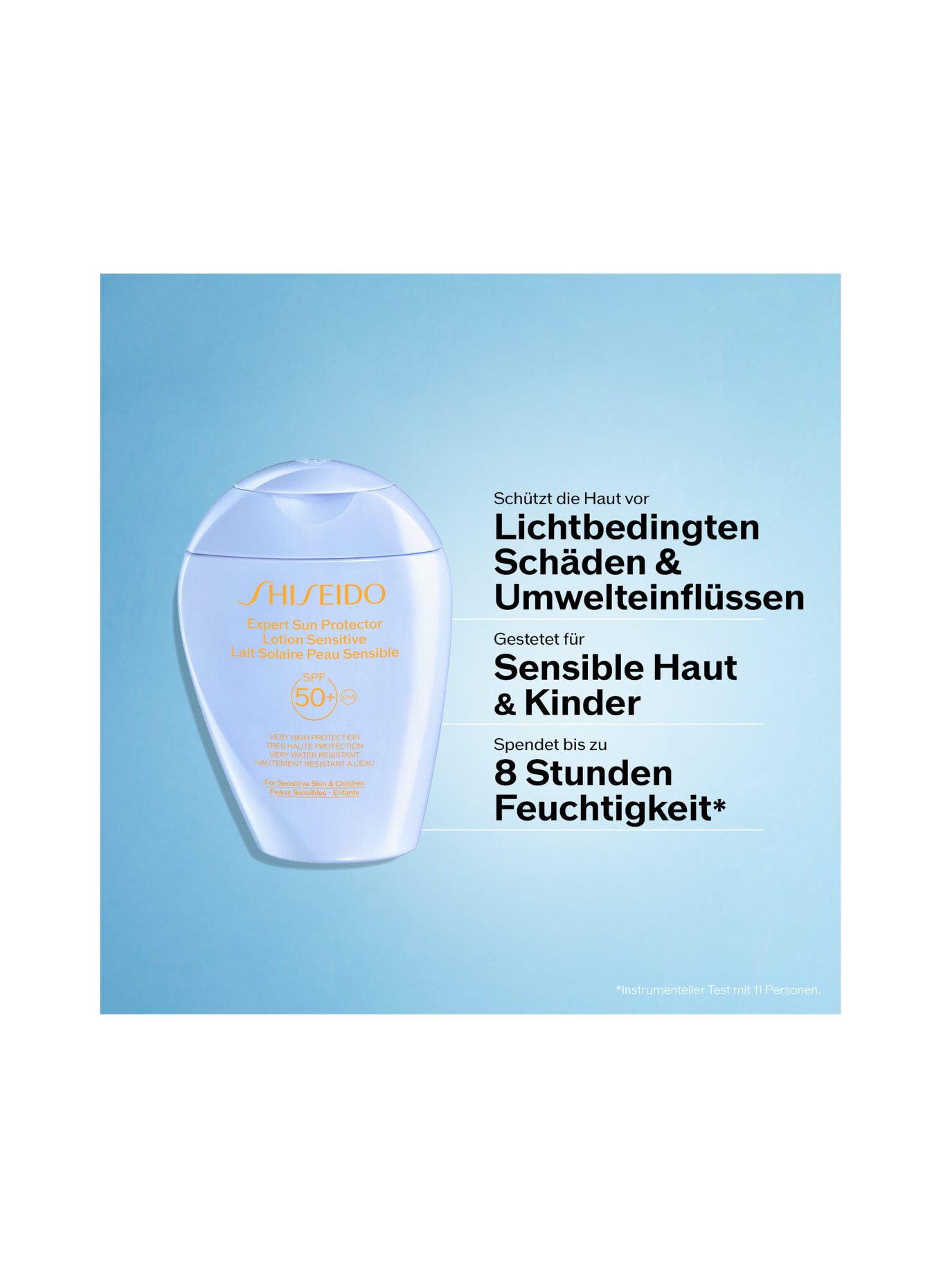 SHISEIDO EXPERT SUN PROTECTOR LOTION SPF 50+