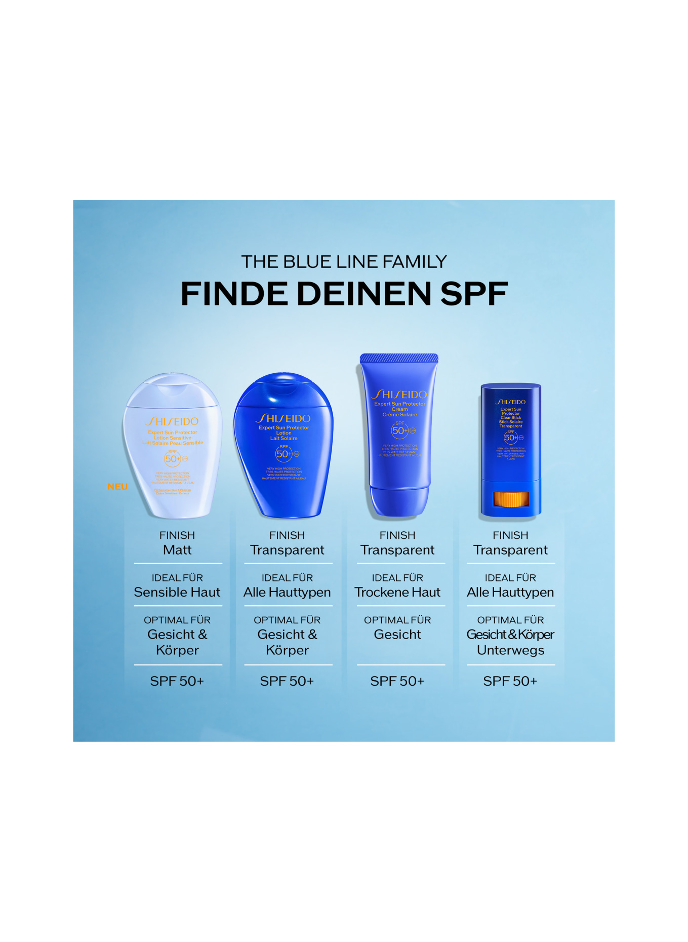 SHISEIDO EXPERT SUN PROTECTOR LOTION SPF 50+