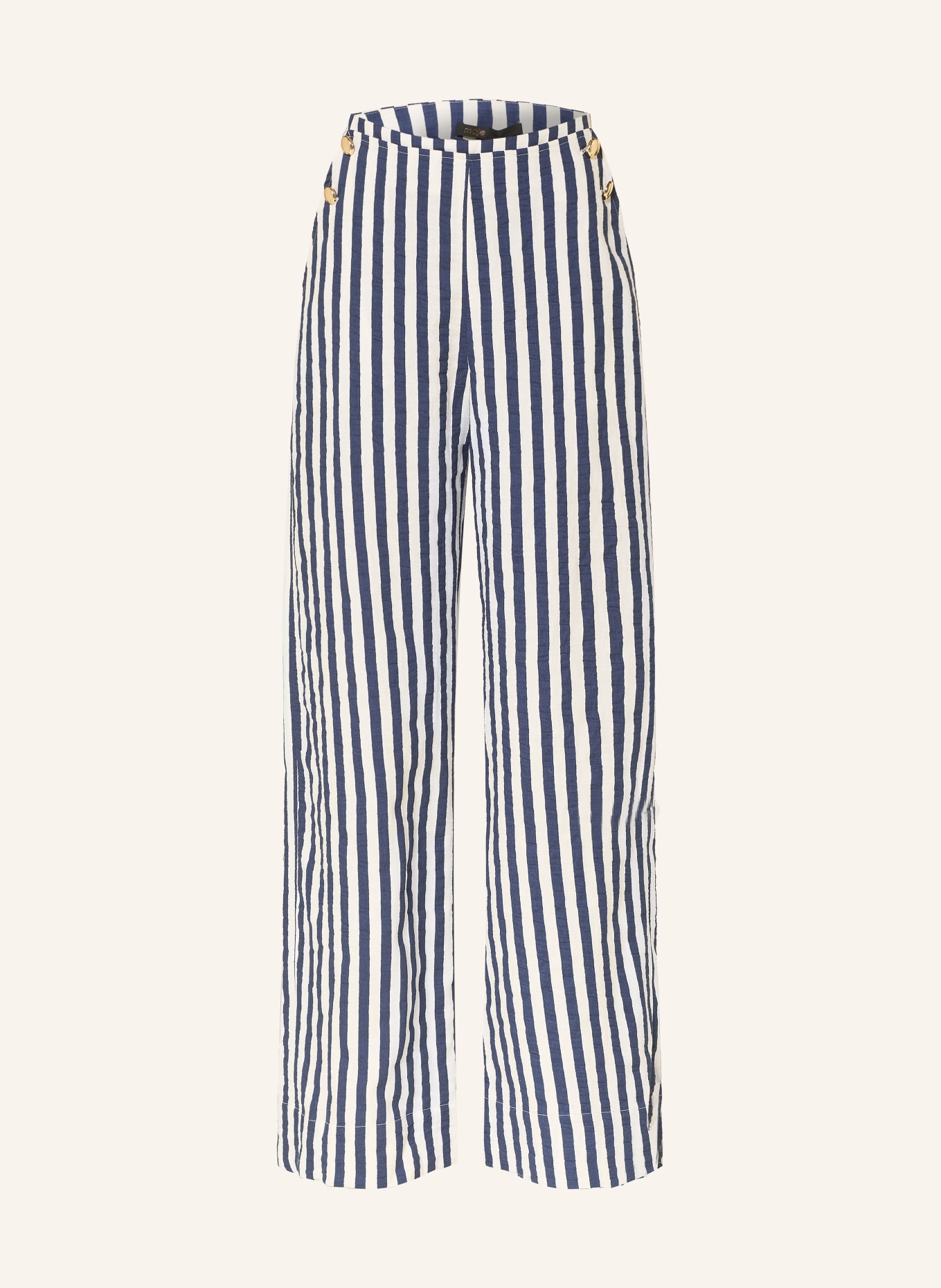 maje Hose: DUNKELBLAU / WEISS