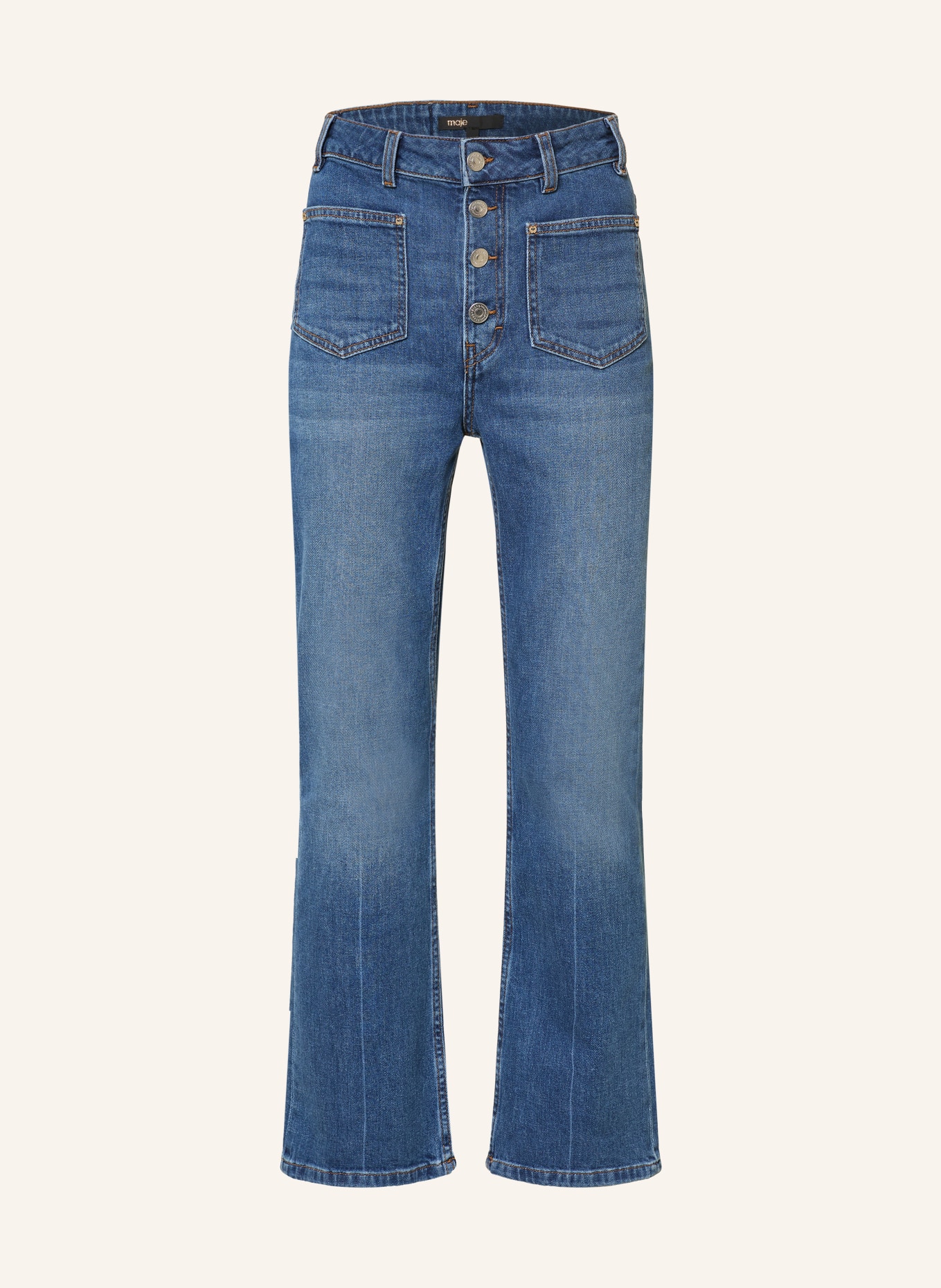 maje Bootcut Jeans: 0201 BLUE