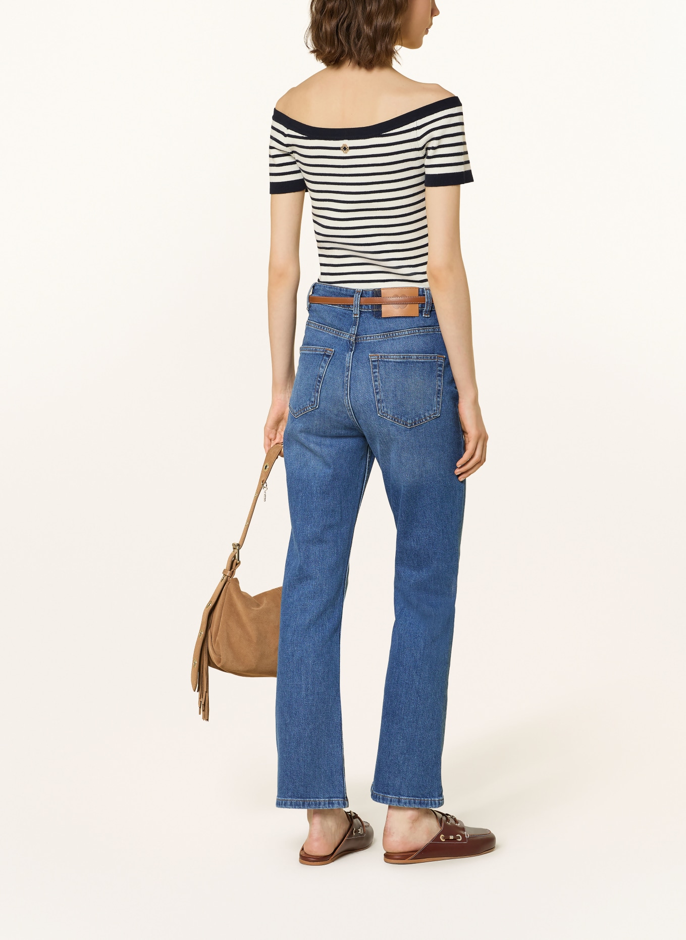 maje Bootcut Jeans: 0201 BLUE