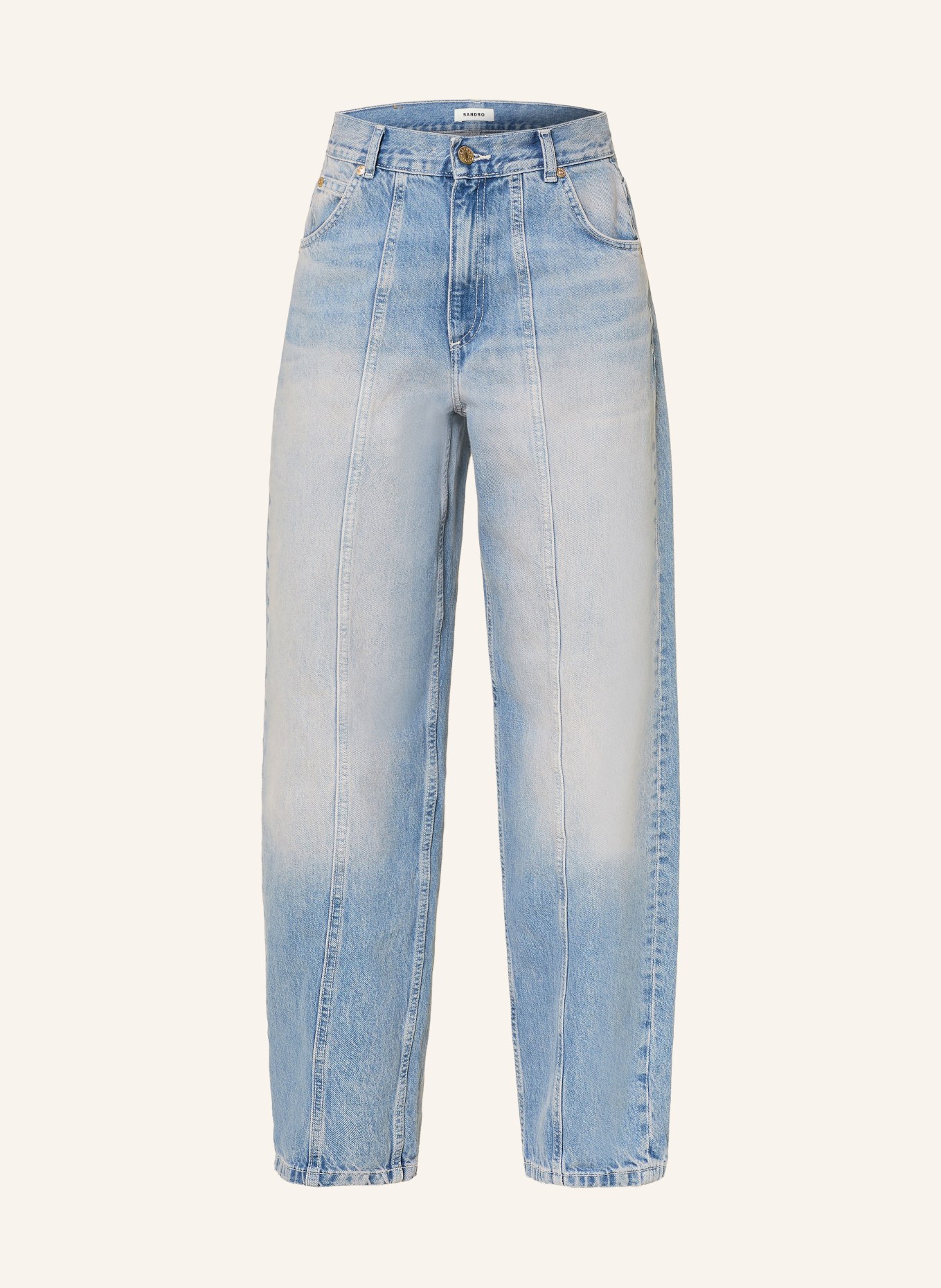 SANDRO Barrel Jeans: 4785 BLUE JEAN