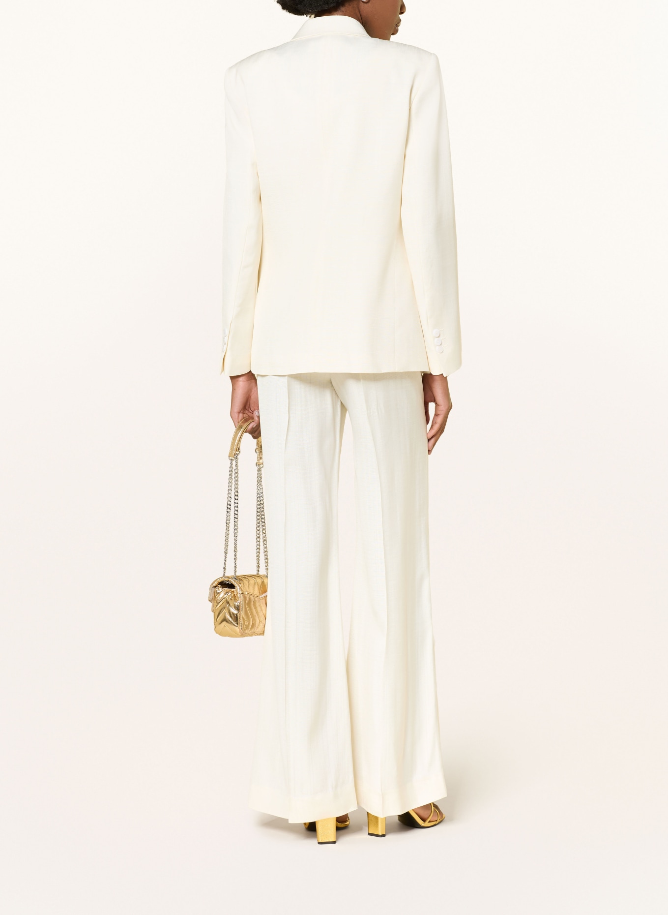 SANDRO Marlenehose: ECRU