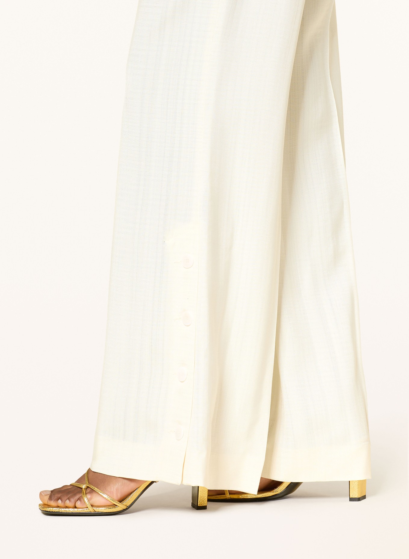 SANDRO Marlenehose: ECRU