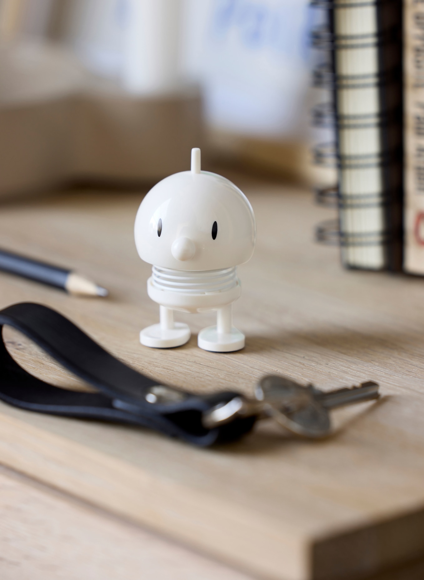 Hoptimist Decoratiefiguur BUMBLE XS: WIT / ZWART