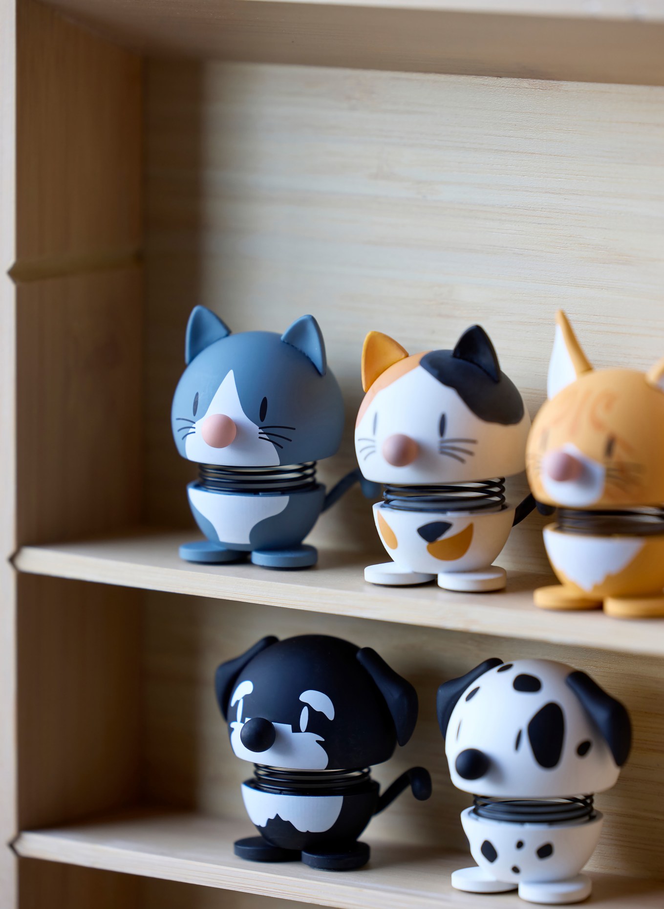 Hoptimist Decoratiefiguur SCHNAUZER XS: ZWART / WIT