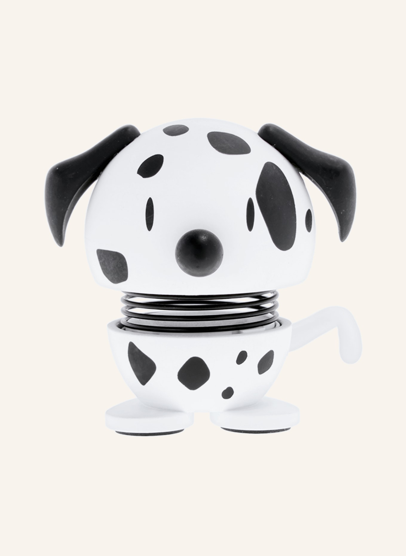 Hoptimist Decoratiefiguur DALMATIAN XS: WIT / ZWART