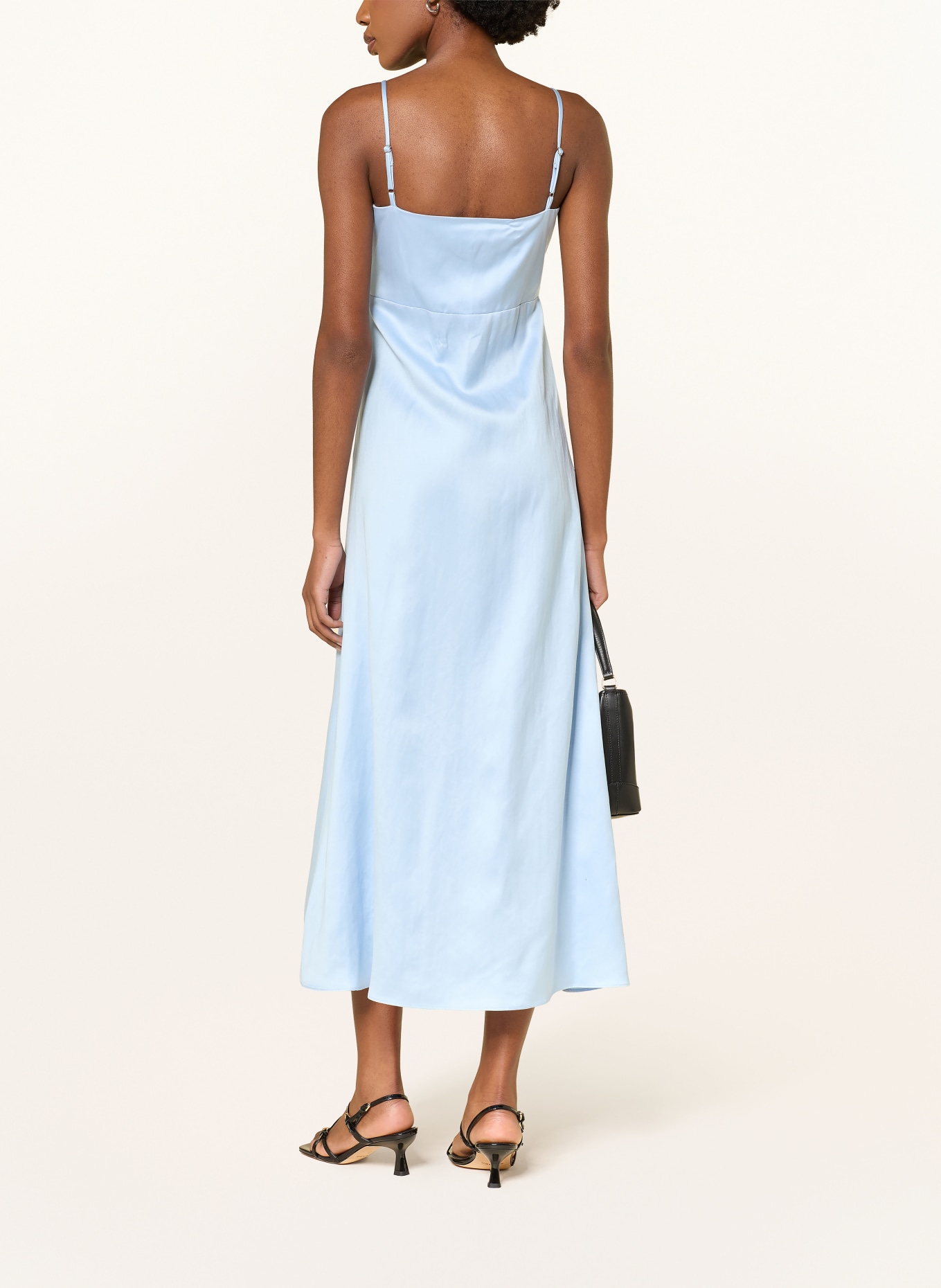 SANDRO Kleid: HELLBLAU