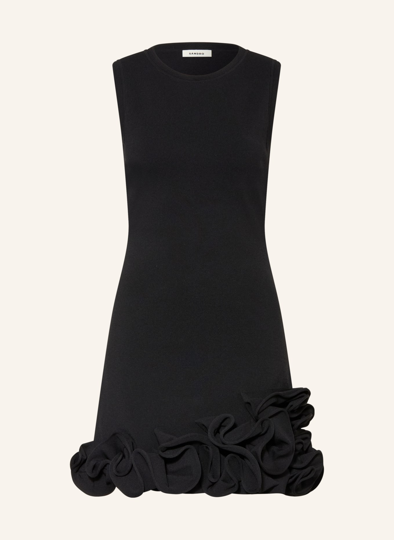 SANDRO Cocktailkleid: SCHWARZ