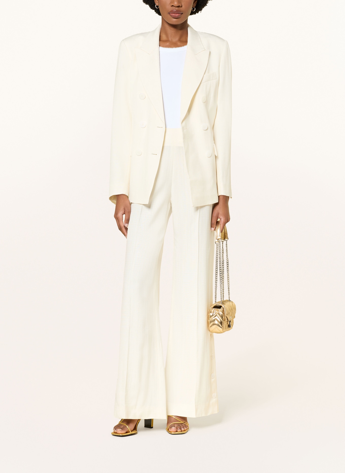 SANDRO Blazer: CREME