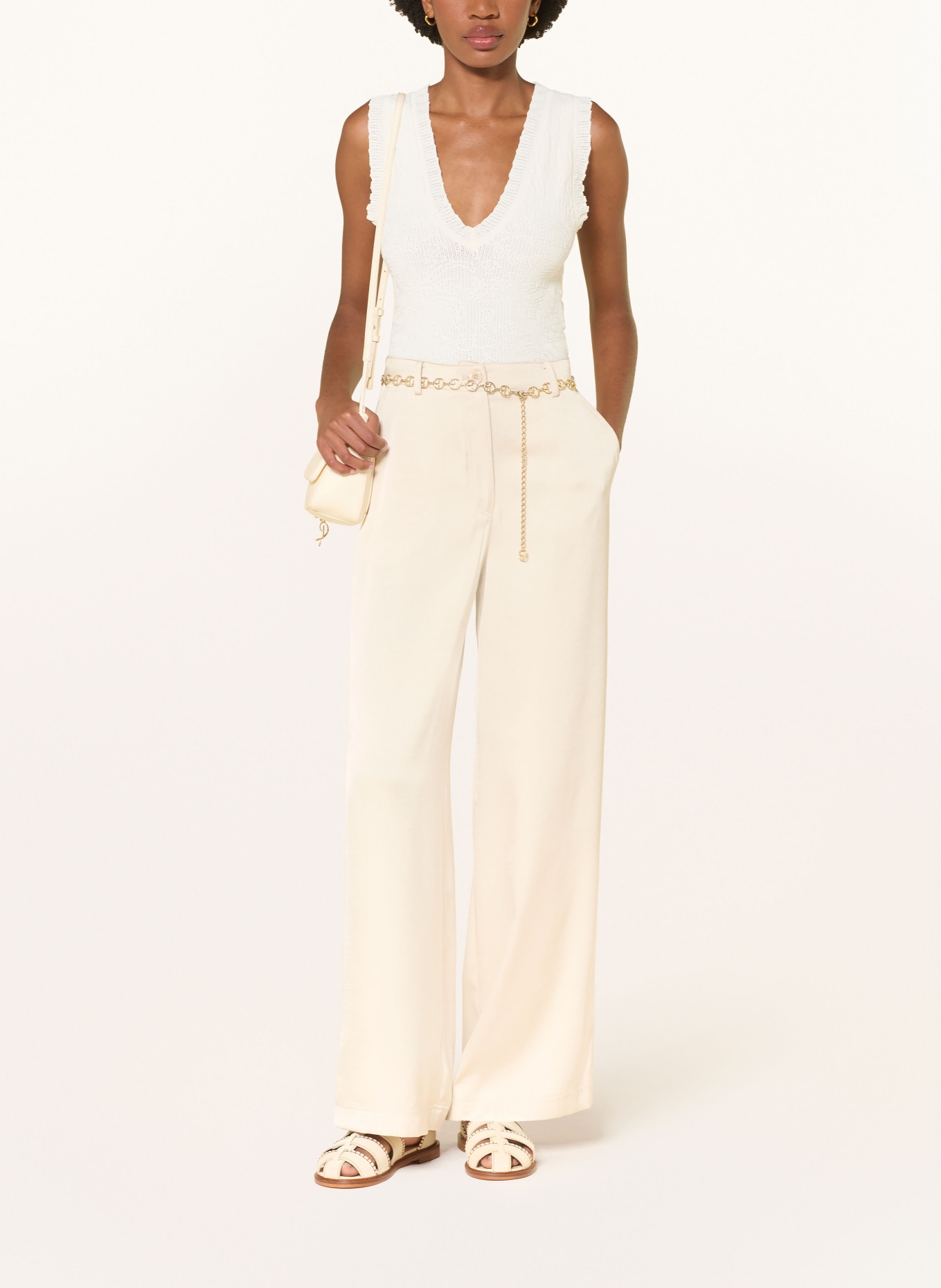 CLAUDIE PIERLOT Marlenehose: ECRU