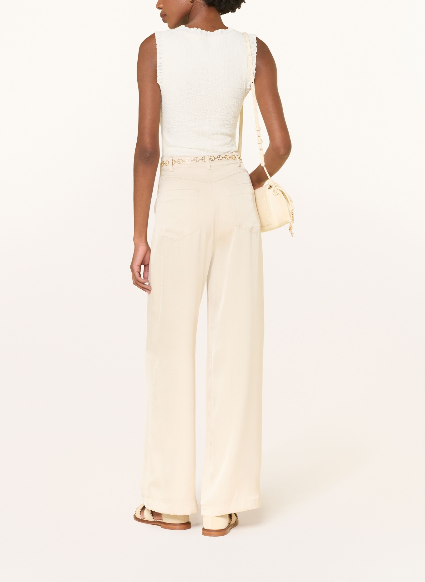 CLAUDIE PIERLOT Marlenehose: ECRU