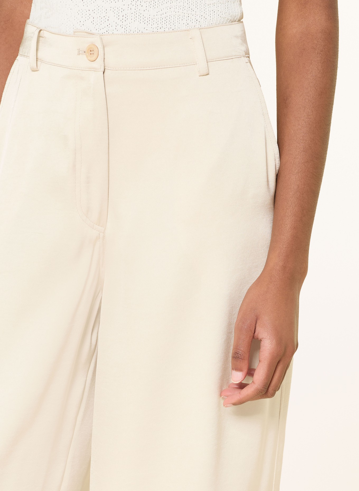 CLAUDIE PIERLOT Marlenehose: ECRU