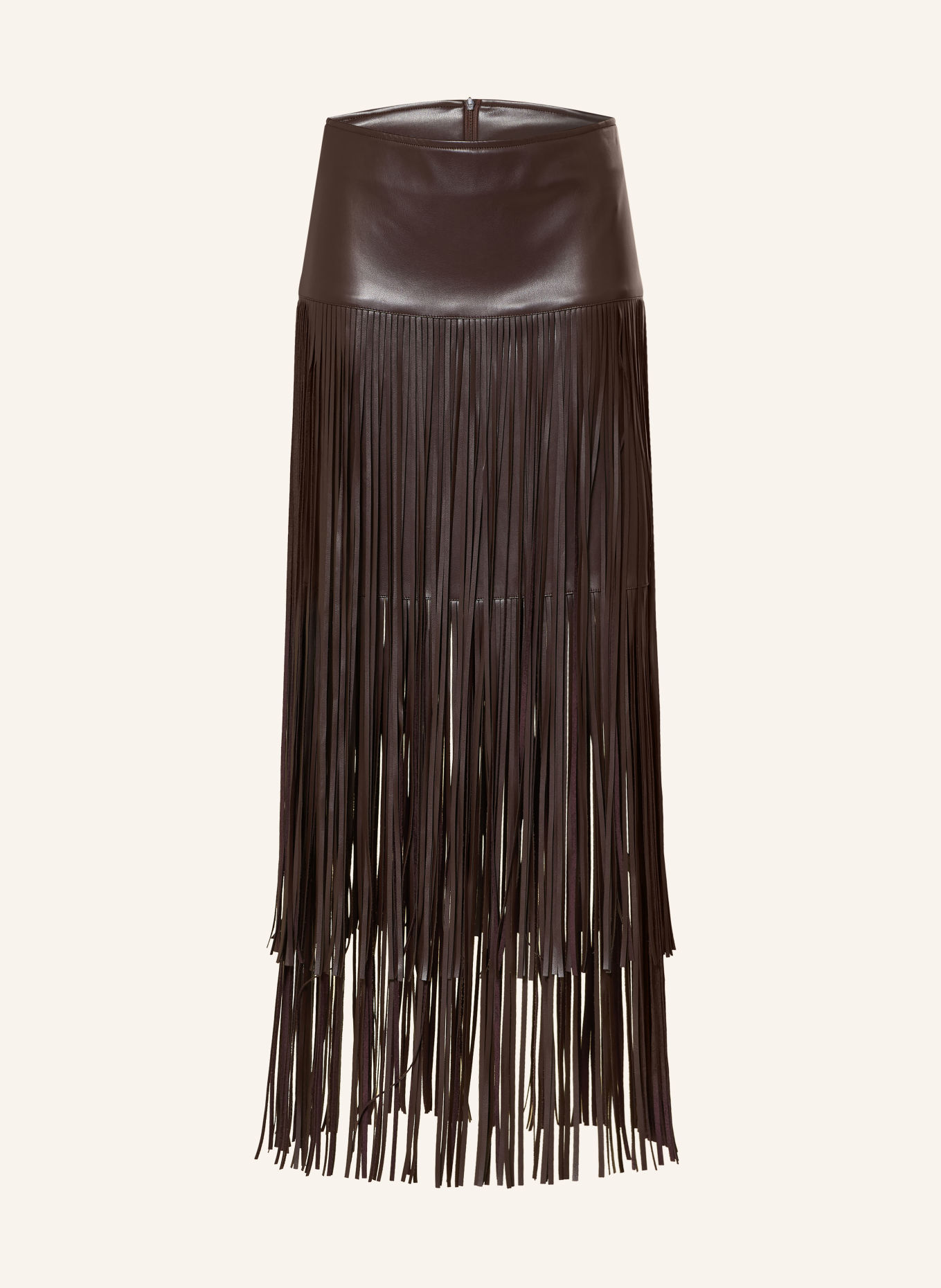 Princess GOES HOLLYWOOD Jupe aspect cuir: MARRON FONCÉ