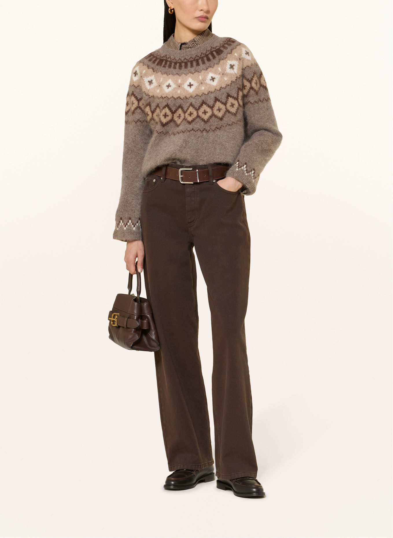 Princess GOES HOLLYWOOD pull: TAUPE / CHAMEAU / MARRON FONCÉ