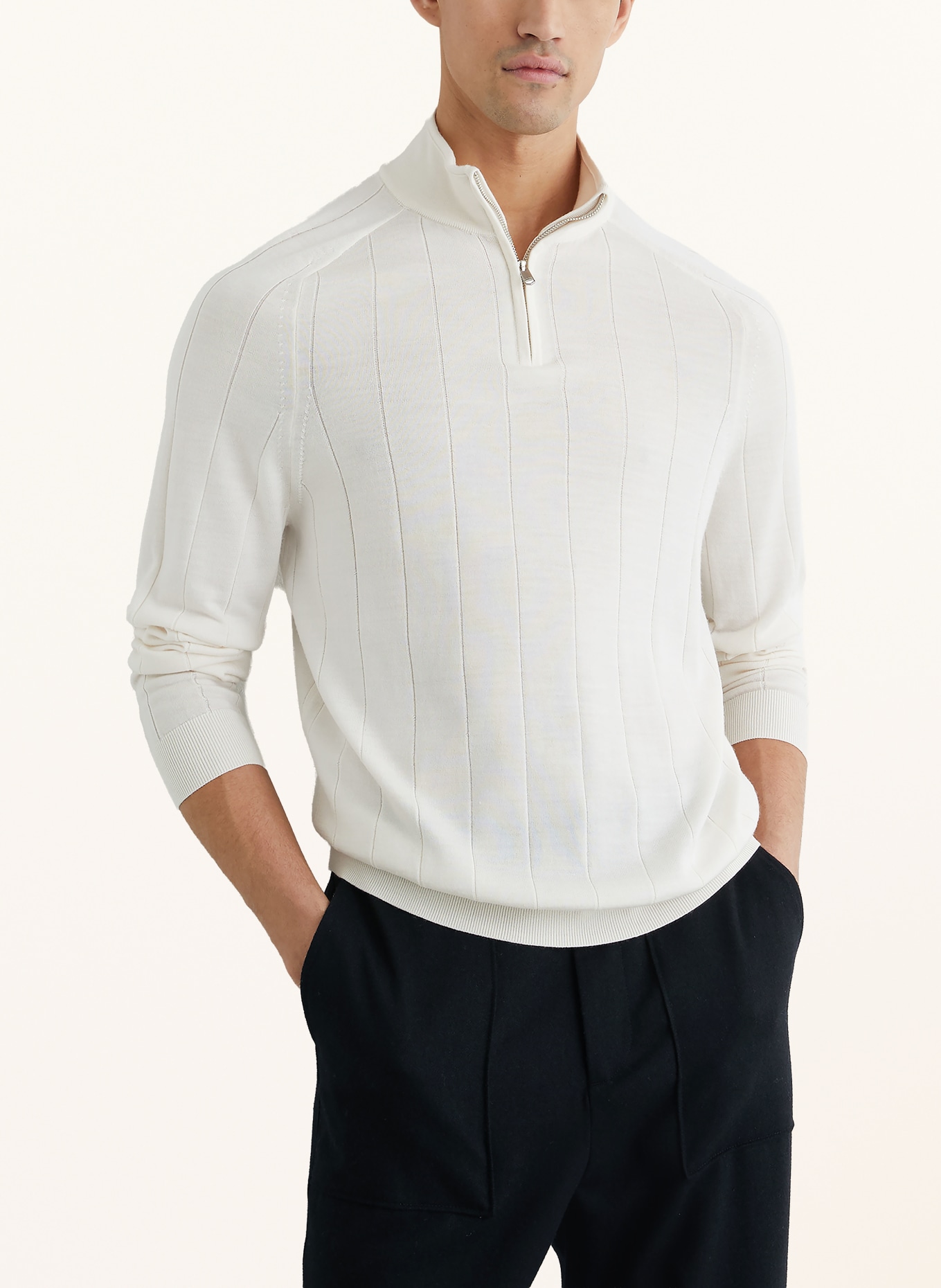 REISS Troyer FINDLAY: ECRU