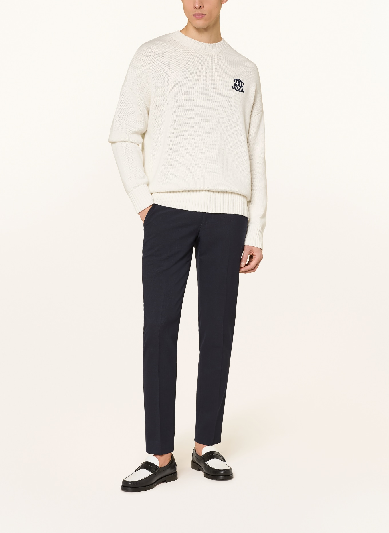 REISS Sweter KENDI: BIAŁY