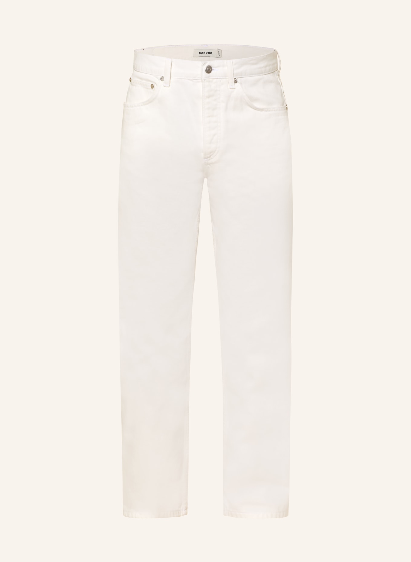 SANDRO Jeans Regular Fit: 10 WHITE