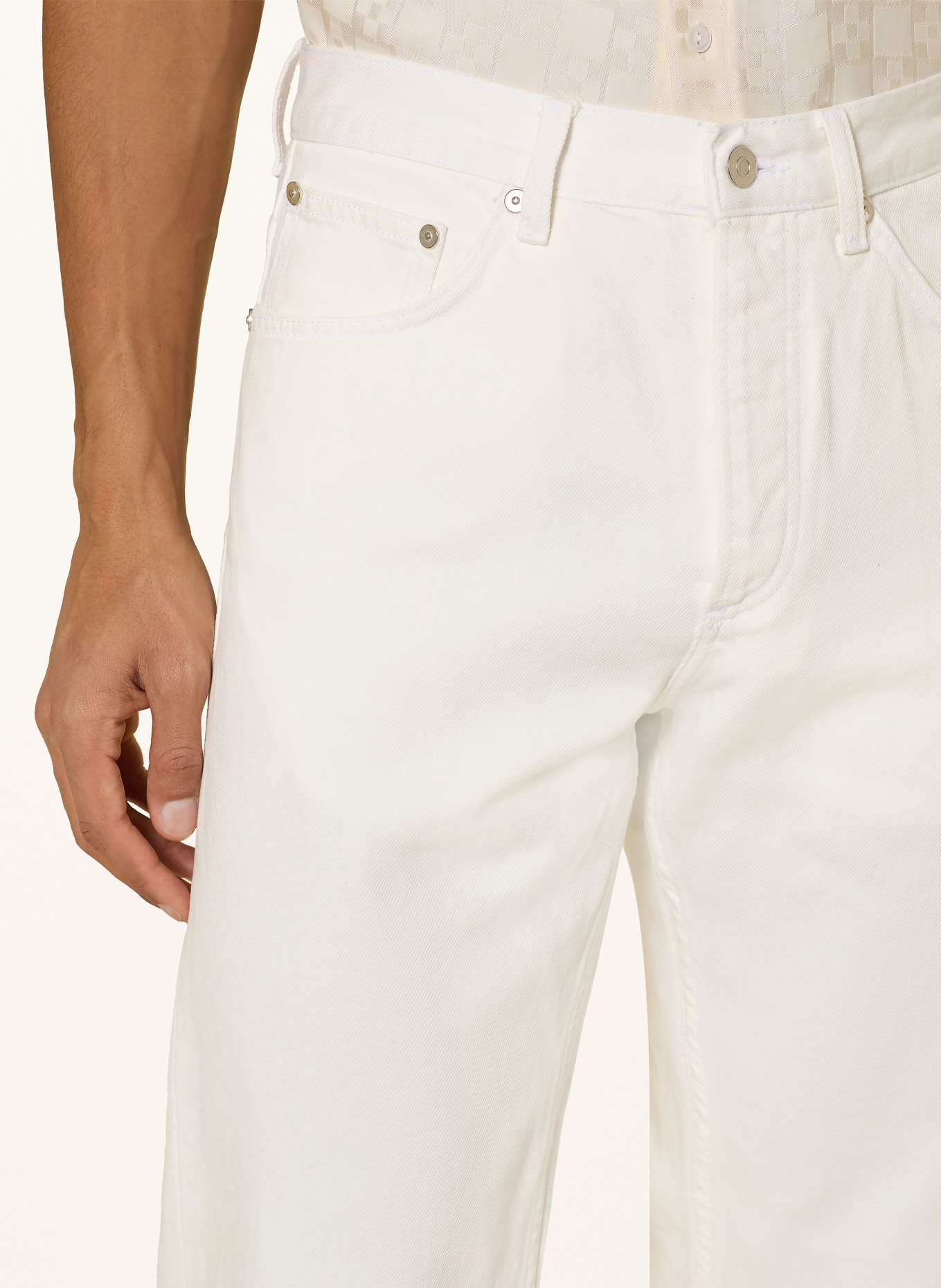 SANDRO Jeans Regular Fit: 10 WHITE