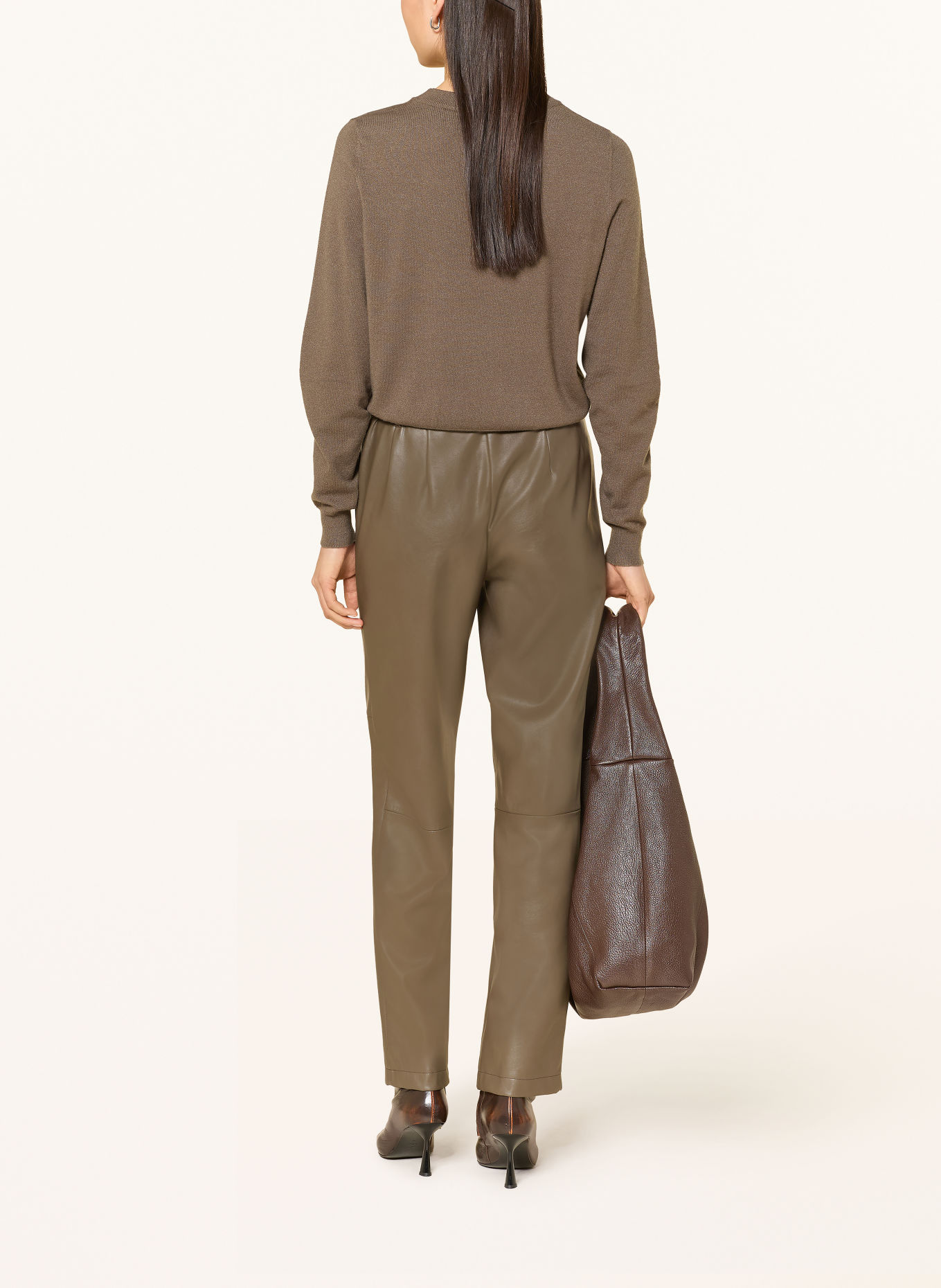 MARC AUREL trui: TAUPE