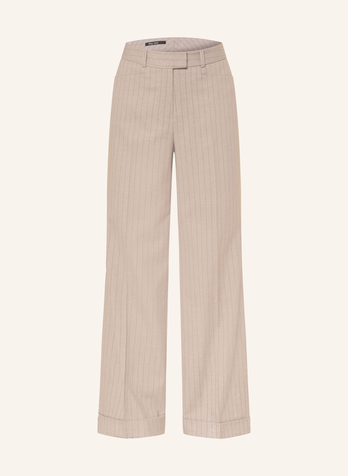 MARC AUREL Marlenehose: TAUPE / GRAU