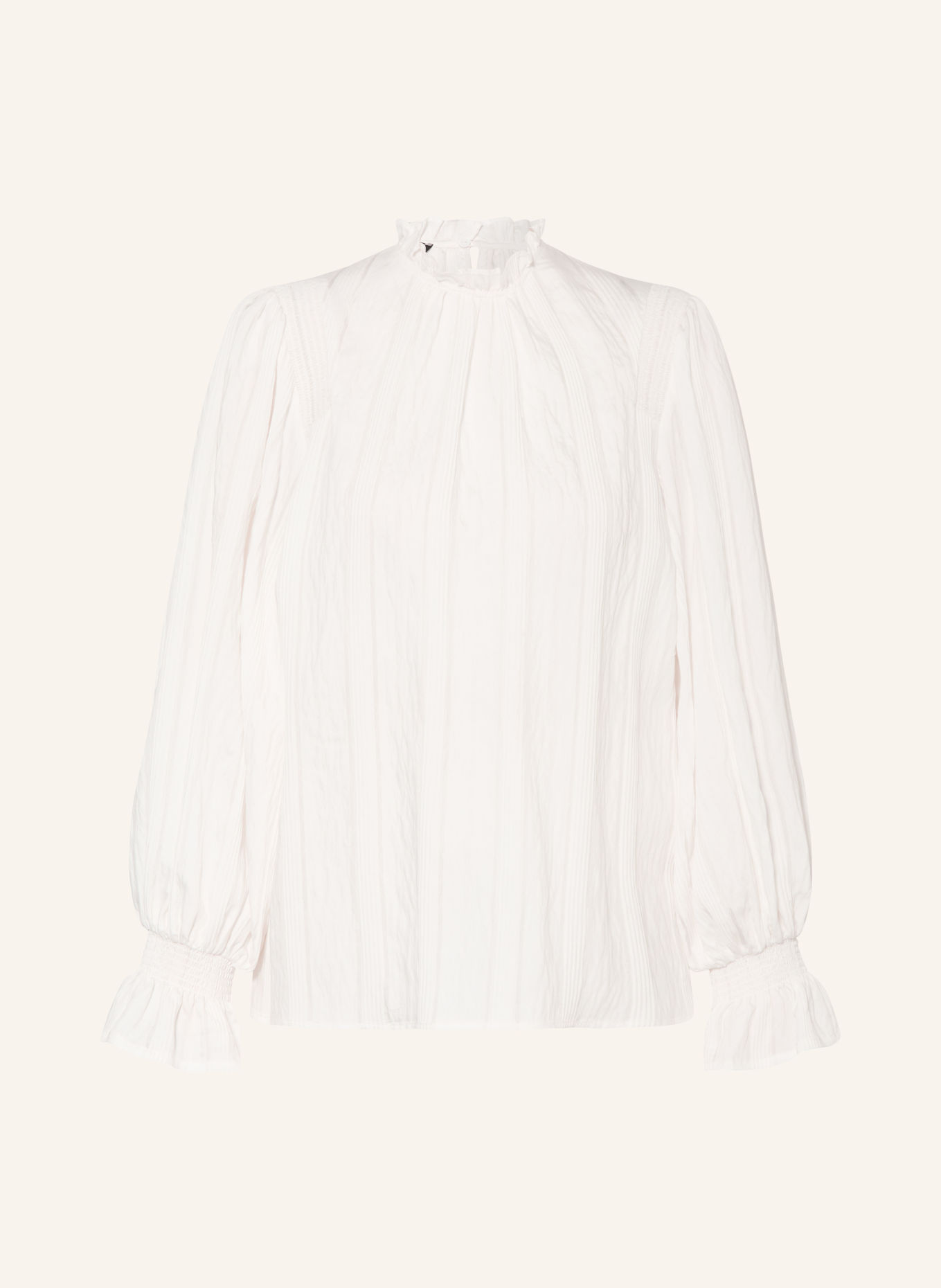 MARC AUREL Blusenshirt mit Rüschen: ECRU
