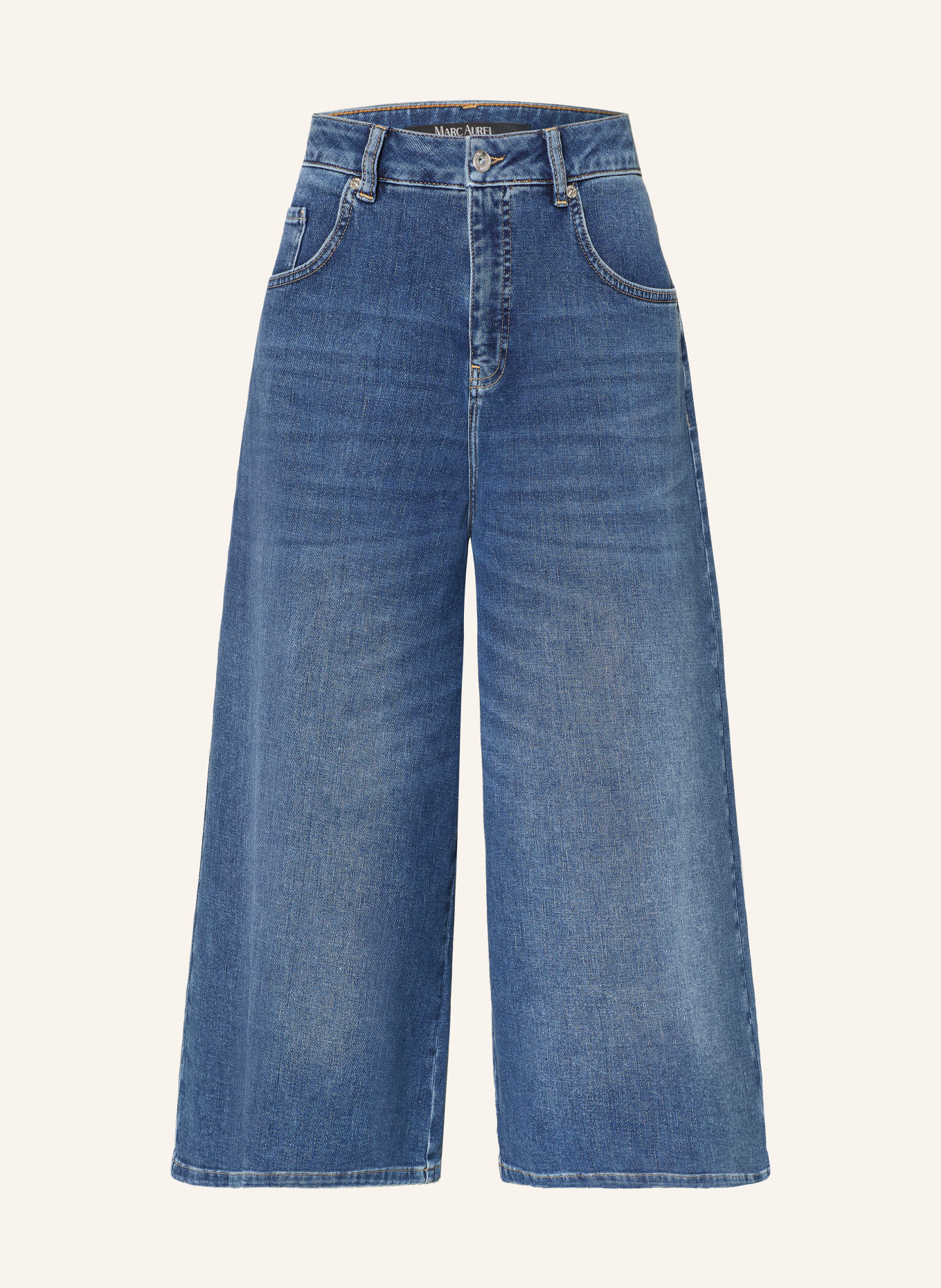 MARC AUREL Spodnie jeansowe typu culotte: 500050 blue varied