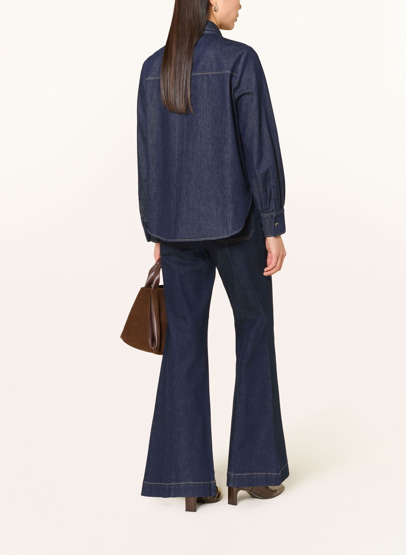MARC AUREL Dżinsy z rozszerzanymi nogawkami: 500022 dark blue denim