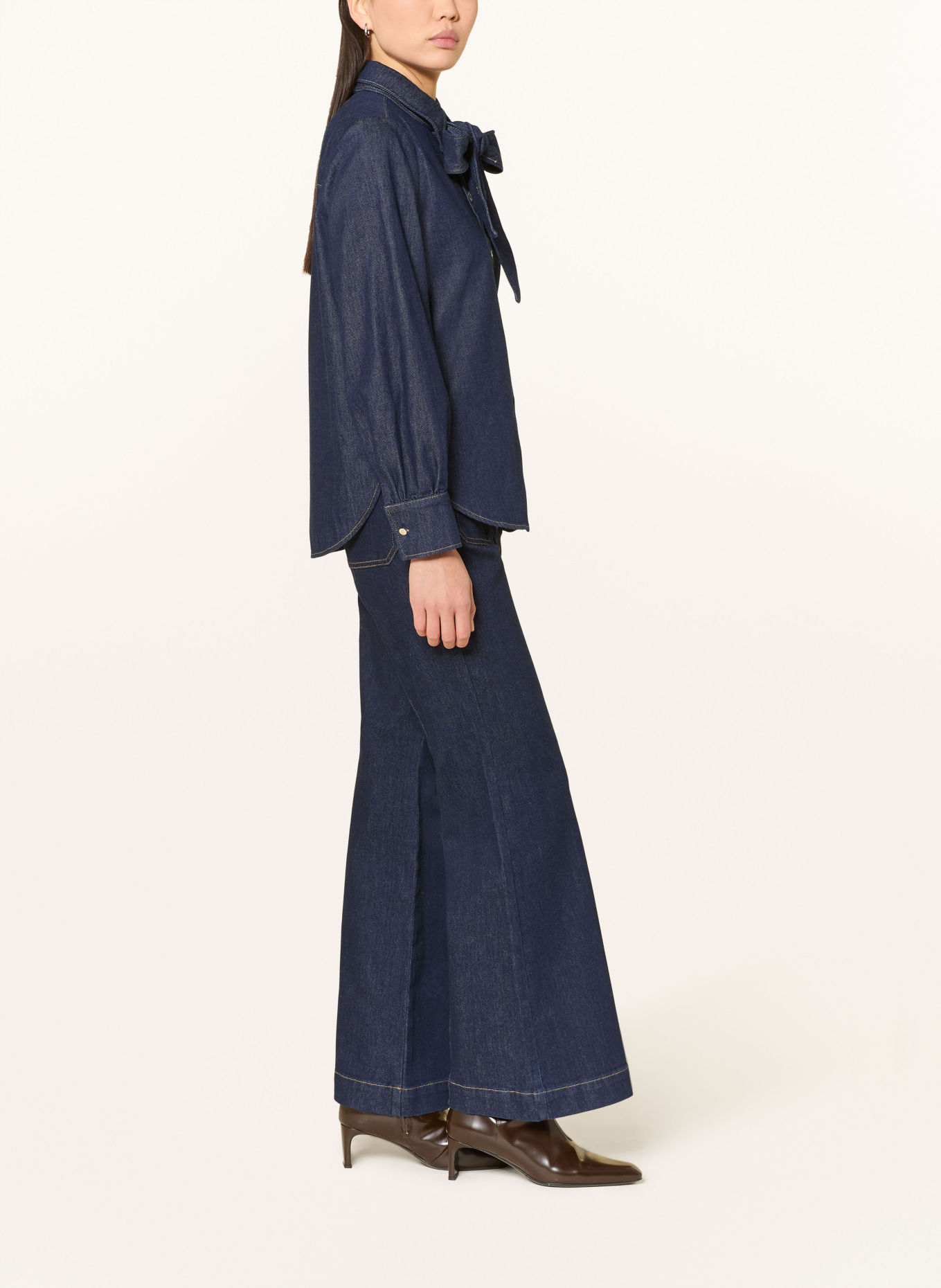 MARC AUREL Dżinsy z rozszerzanymi nogawkami: 500022 dark blue denim
