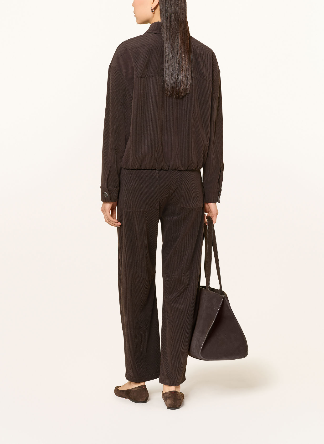 MARC AUREL Cordblouson: MARRON FONCÉ