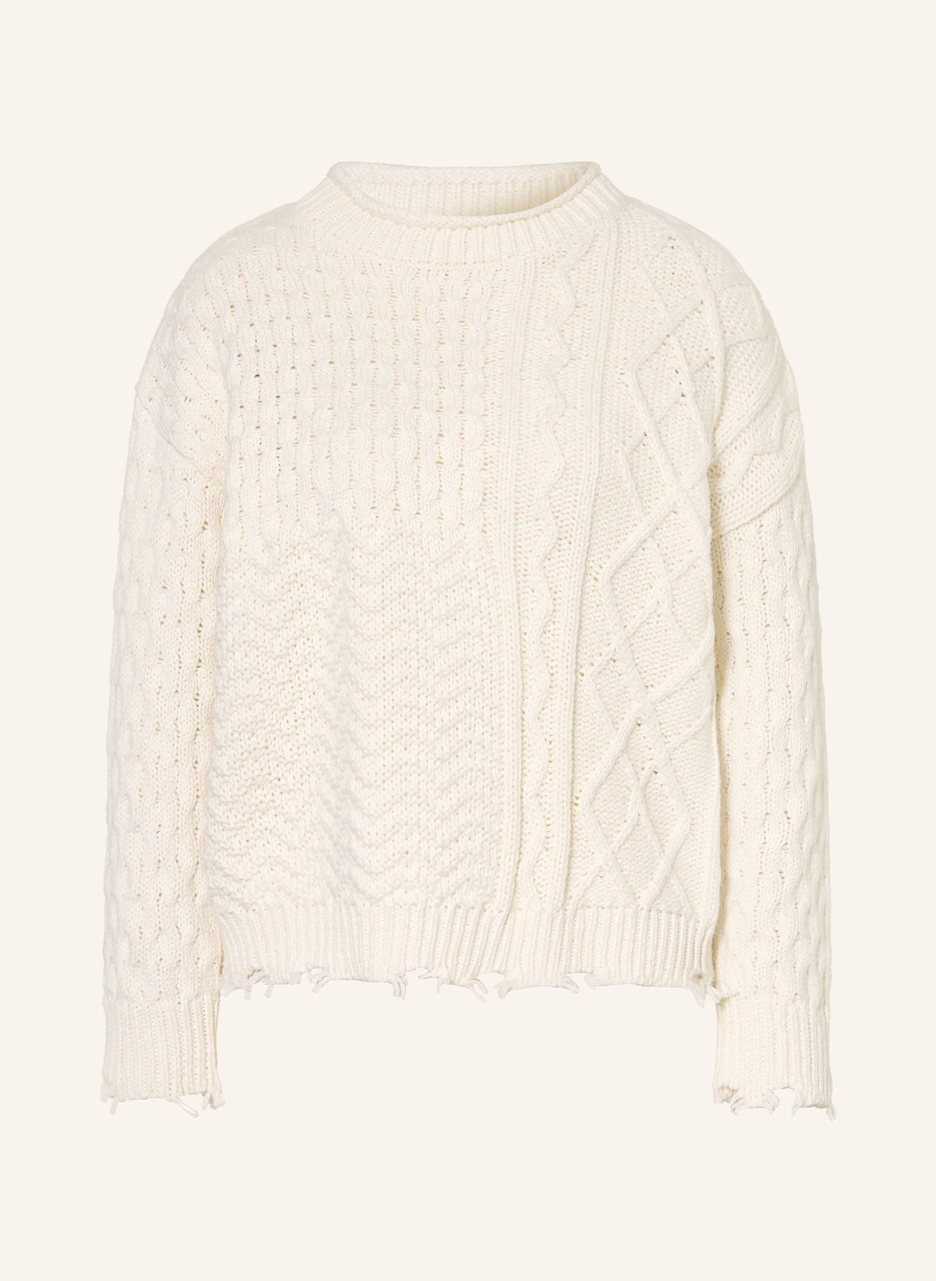 MARC AUREL sweter: ECRU