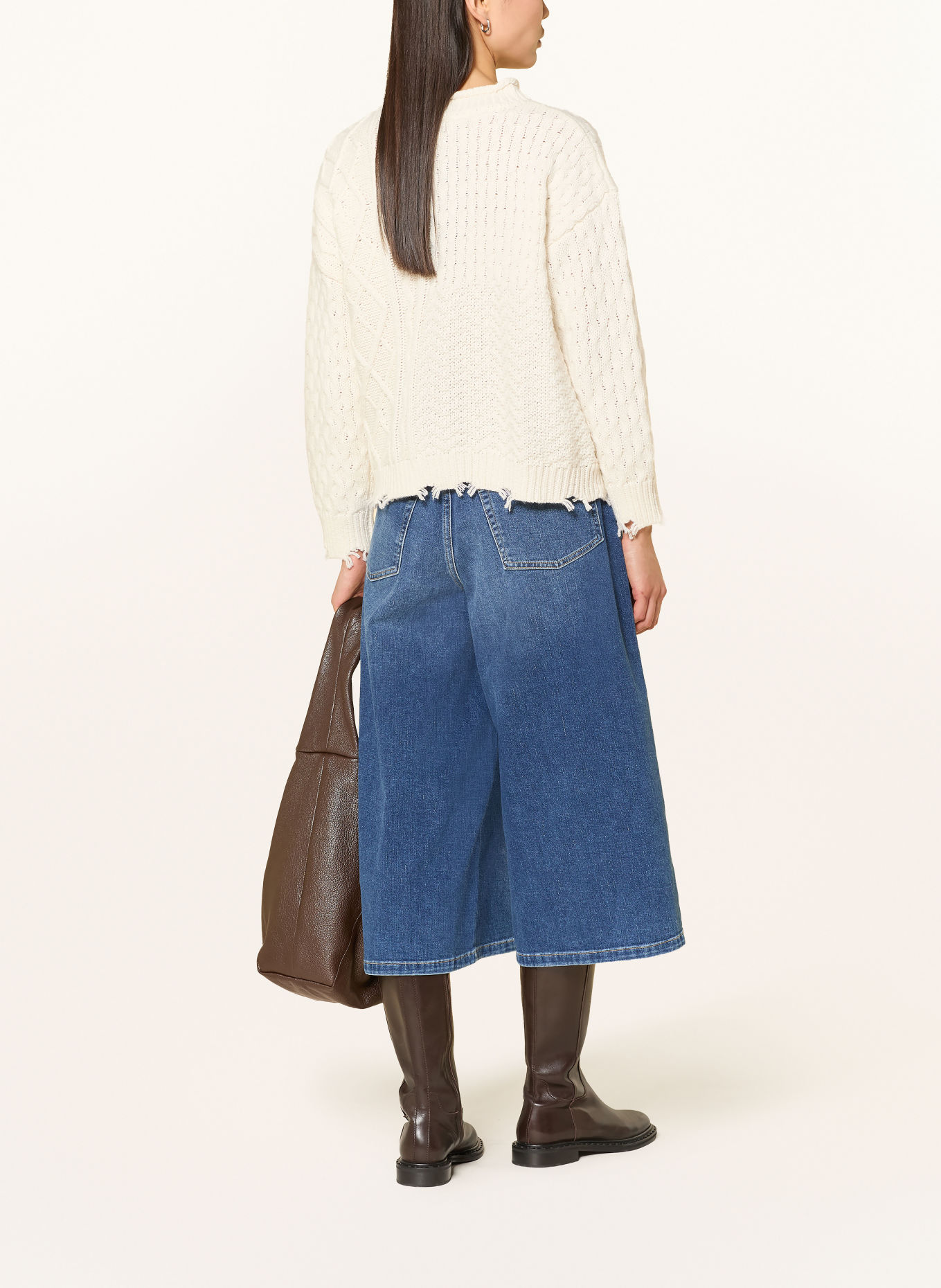 MARC AUREL sweter: ECRU