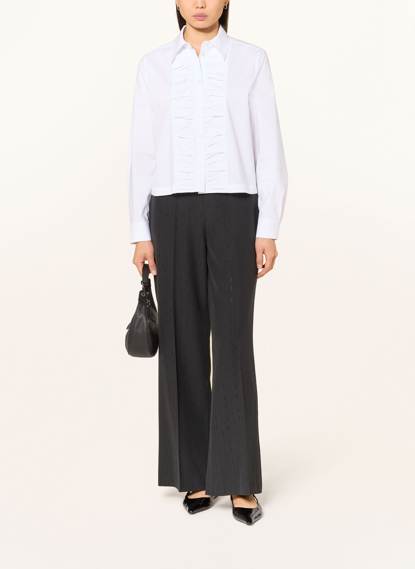 MARC AUREL chemise: BLANC
