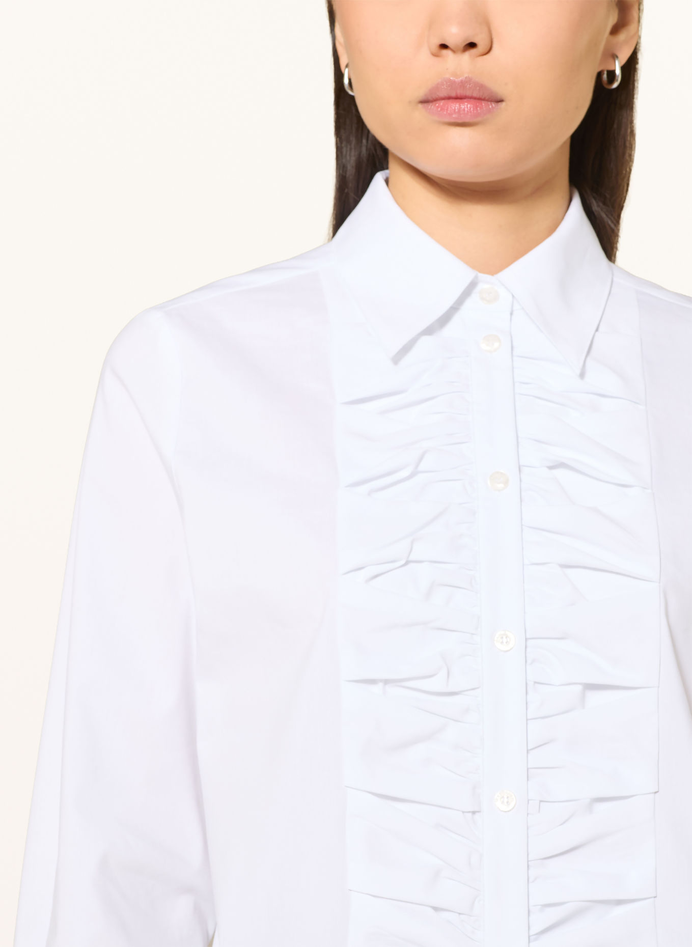 MARC AUREL chemise: BLANC