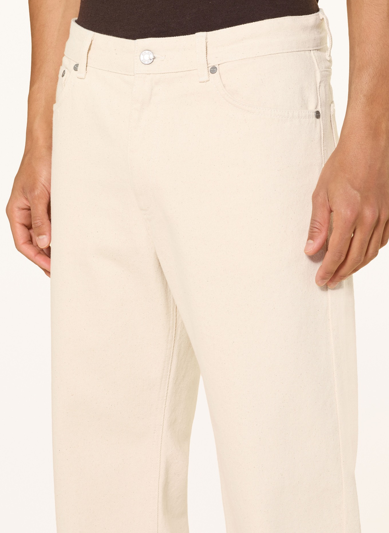 NN.07 OTIS Relaxed Fit Jeans: 020 ECRU