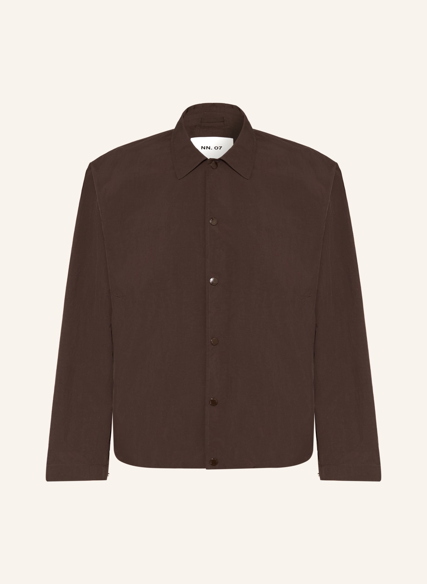 NN.07 FENTON Jacket: DARK BROWN