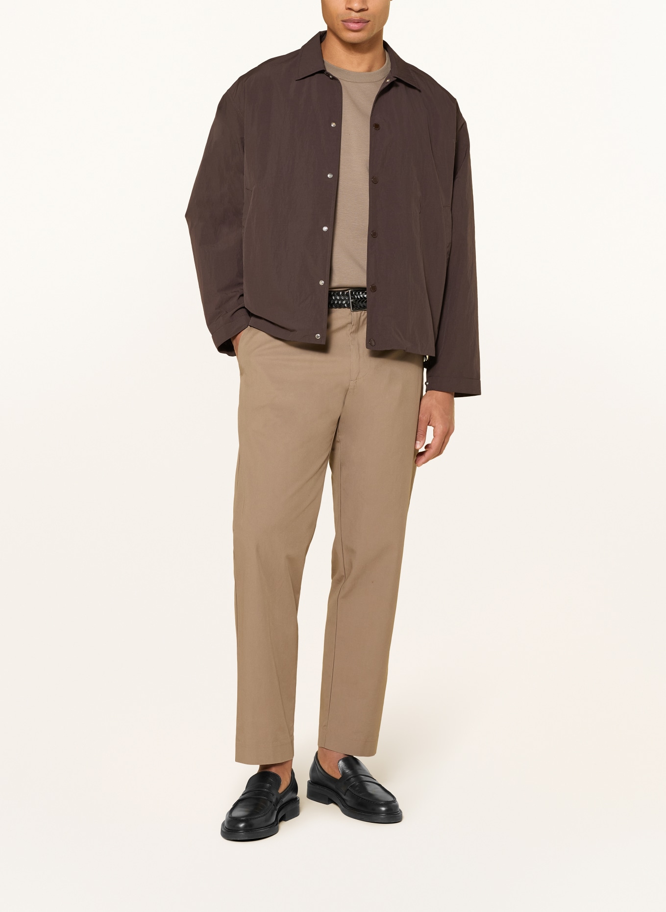 NN.07 FENTON Jacket: DARK BROWN