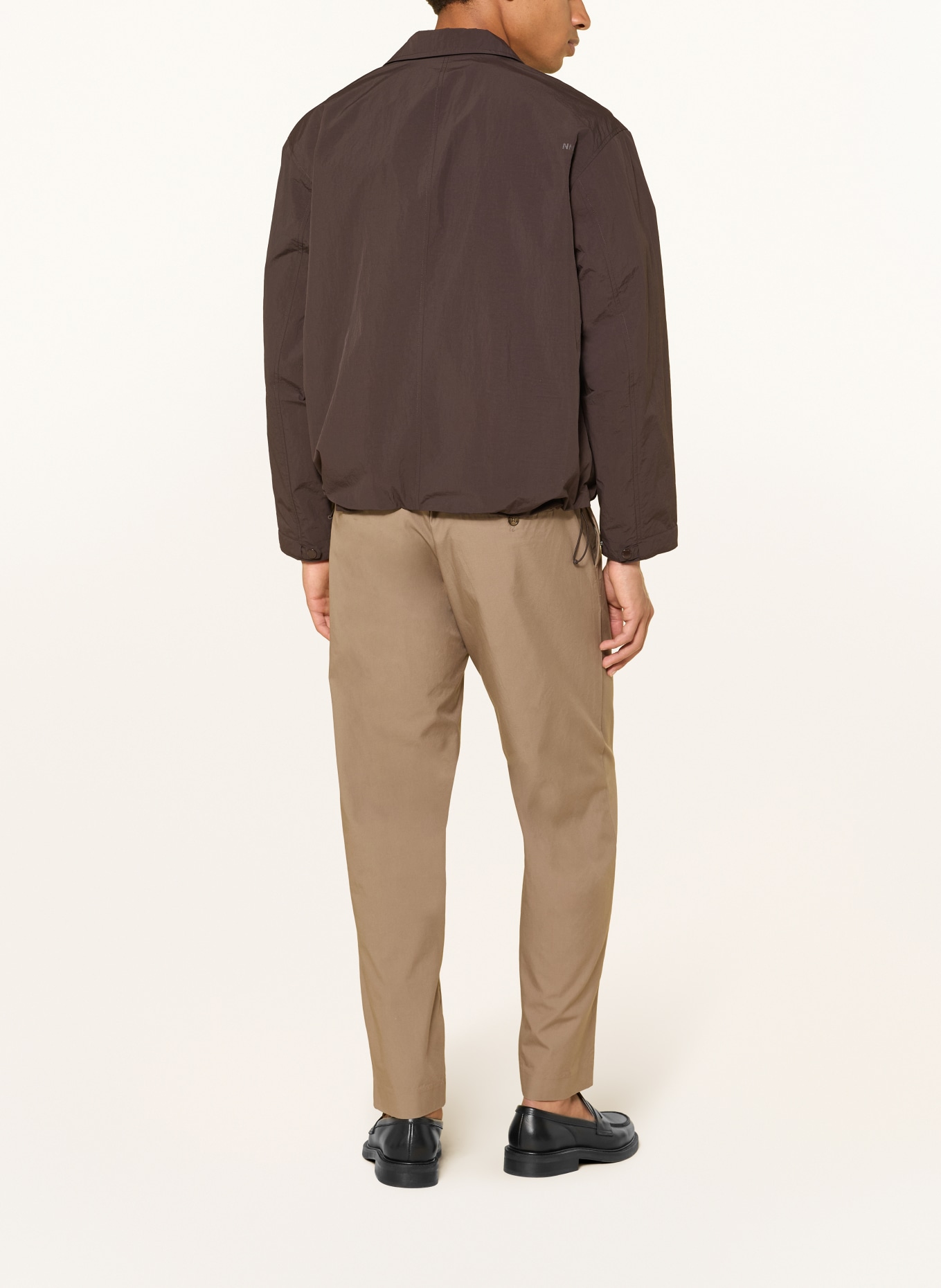 NN.07 FENTON Jacket: DARK BROWN